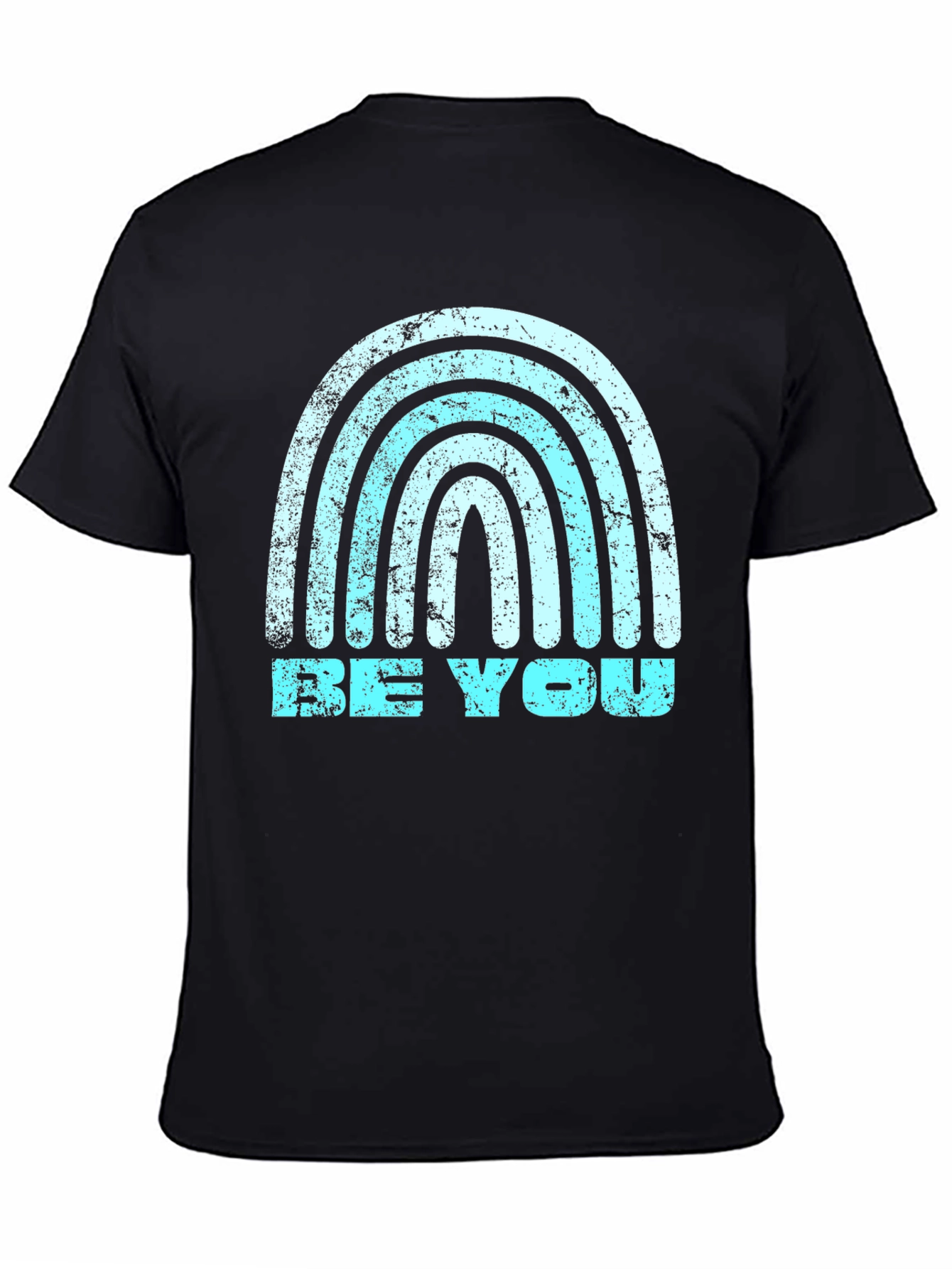 Be You Graphic Tee - Rainbow Design