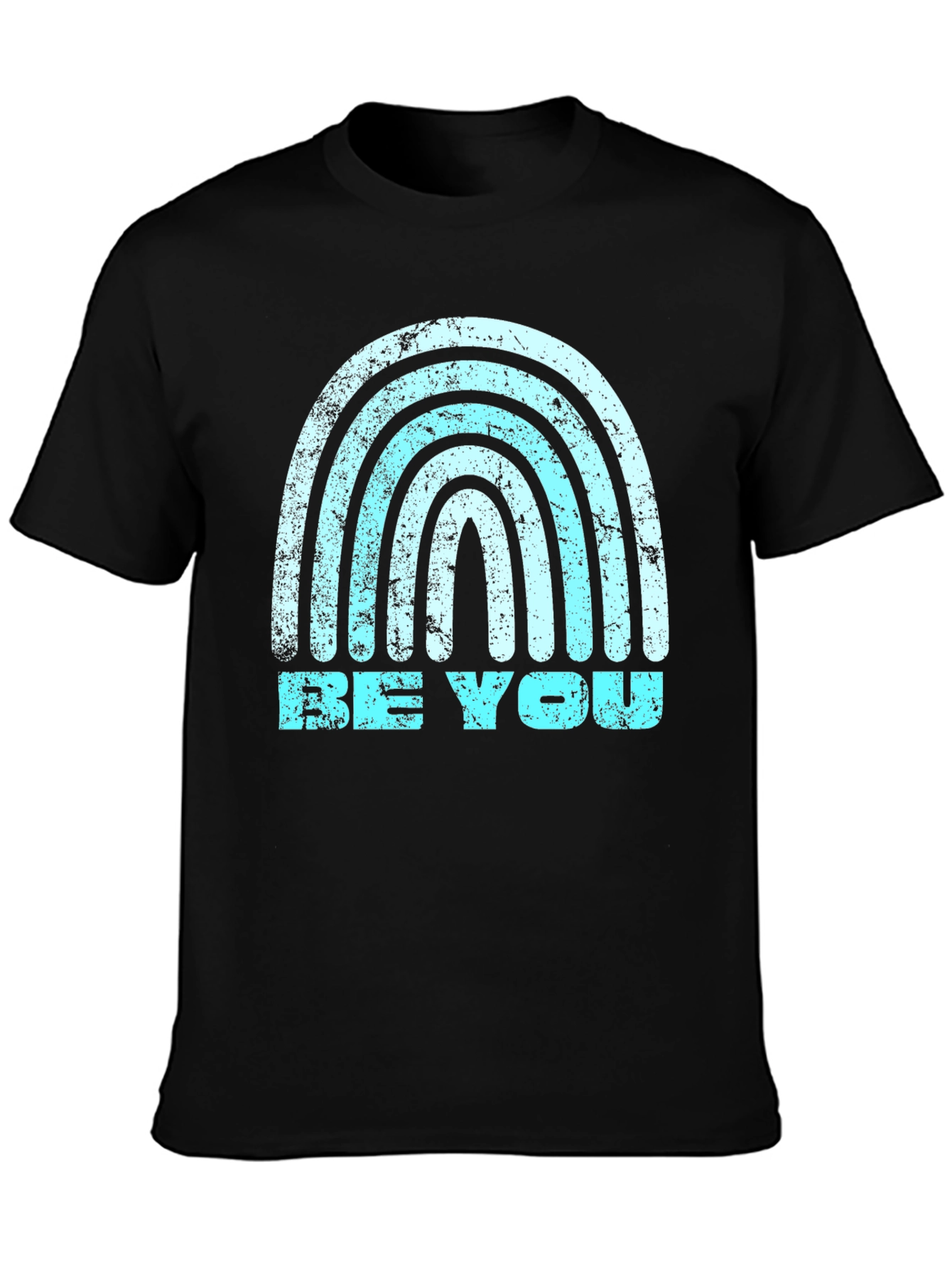 Be You Graphic Tee - Rainbow Design