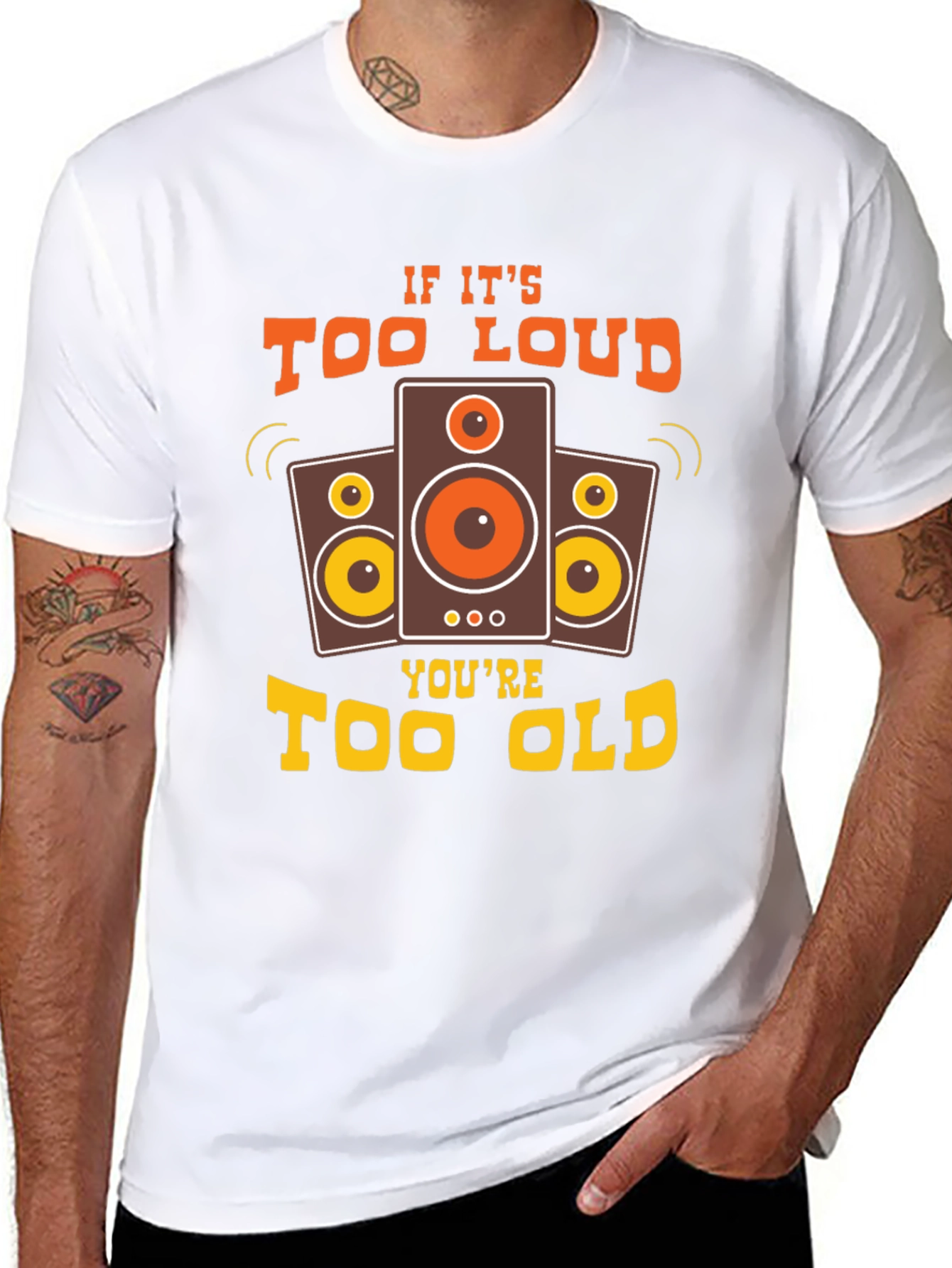 Too Loud Too Old Graphic Tee