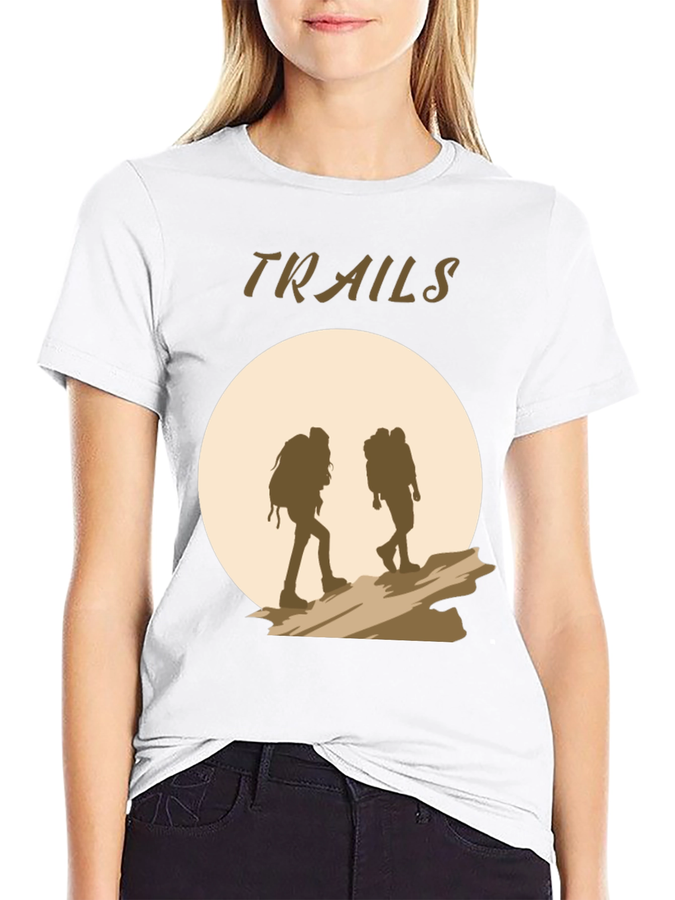 Trails Graphic Tee - Adventure Awaits!