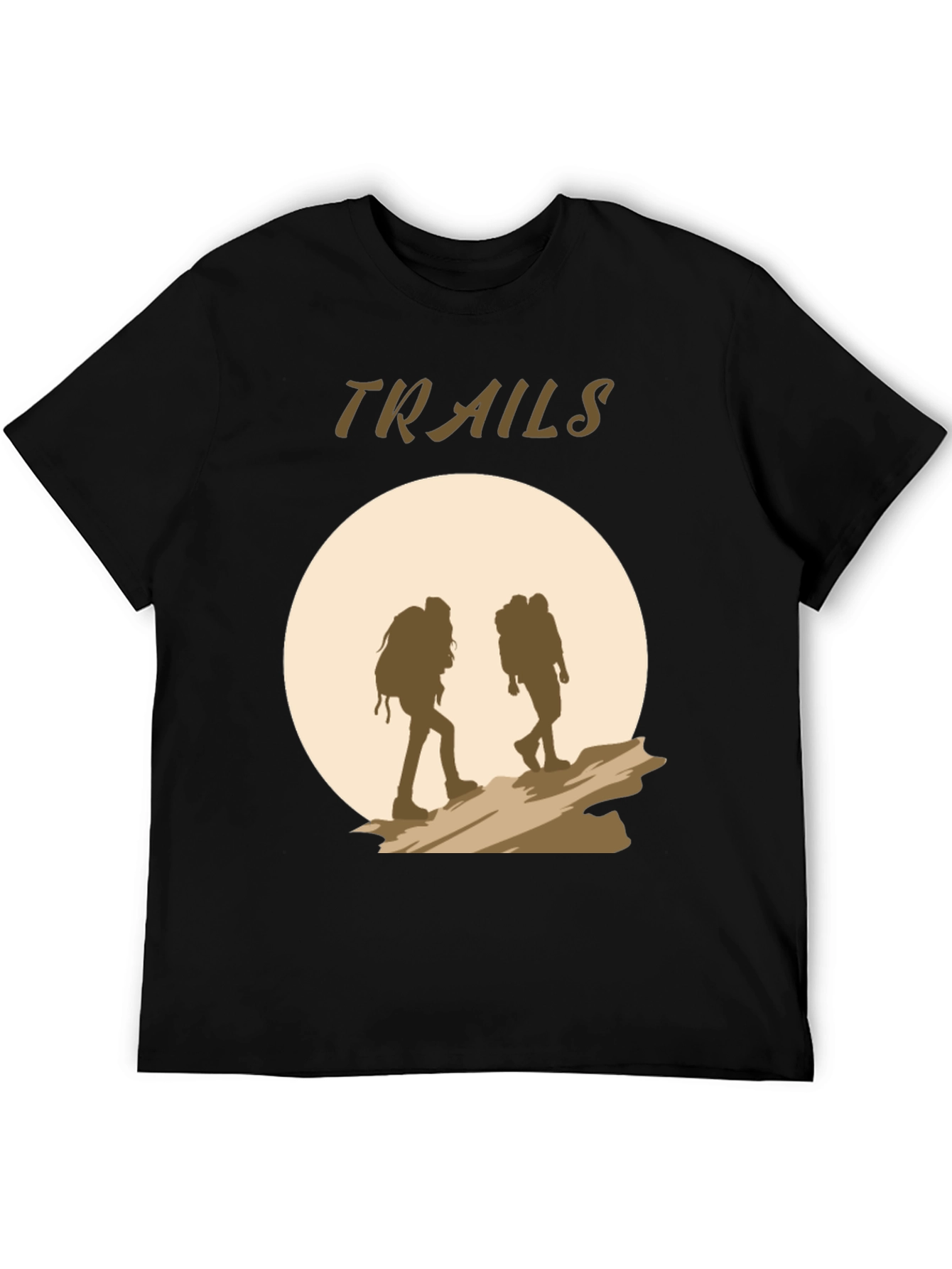 Trails Graphic Tee - Adventure Awaits!