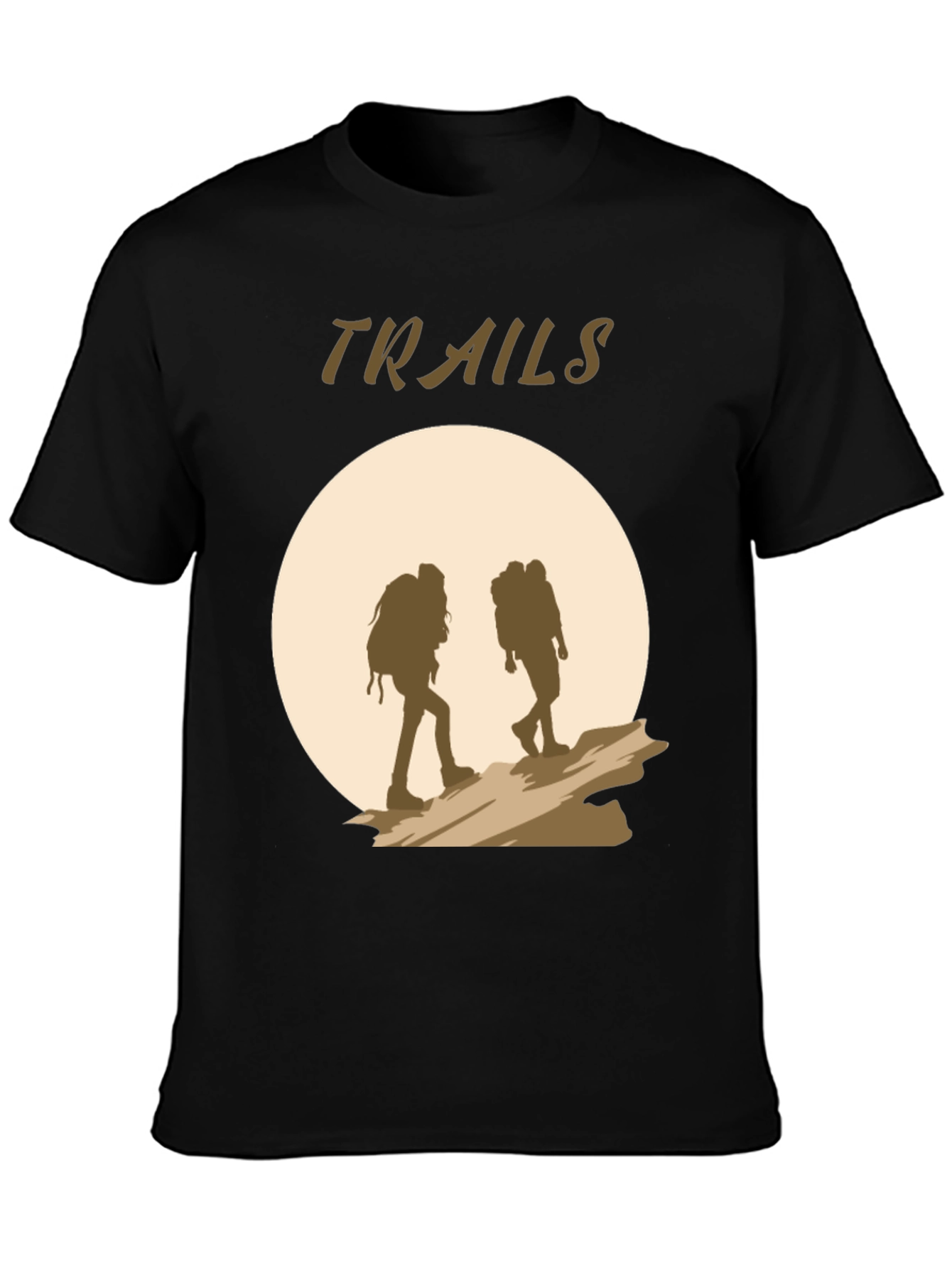 Trails Graphic Tee - Adventure Awaits!