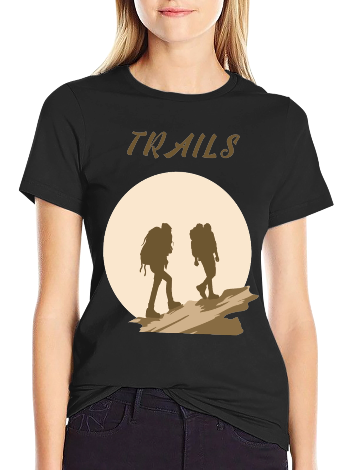 Trails Graphic Tee - Adventure Awaits!