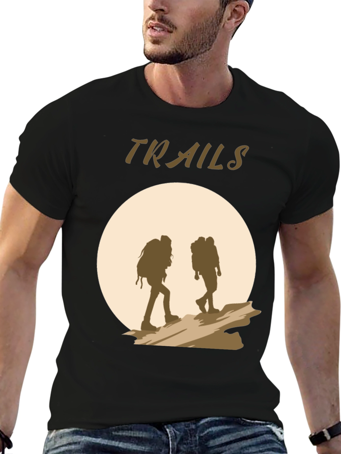 Trails Graphic Tee - Adventure Awaits!