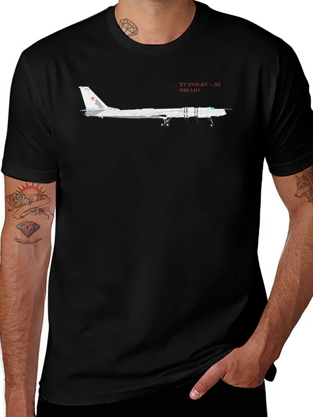 Tupolev Tu-95 Bear T-Shirt