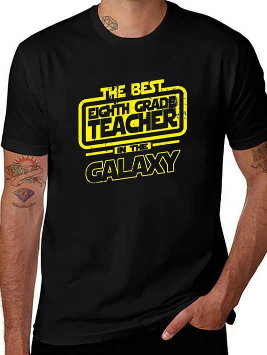 Eighth Grade Teacher Galaxy T-Shirt