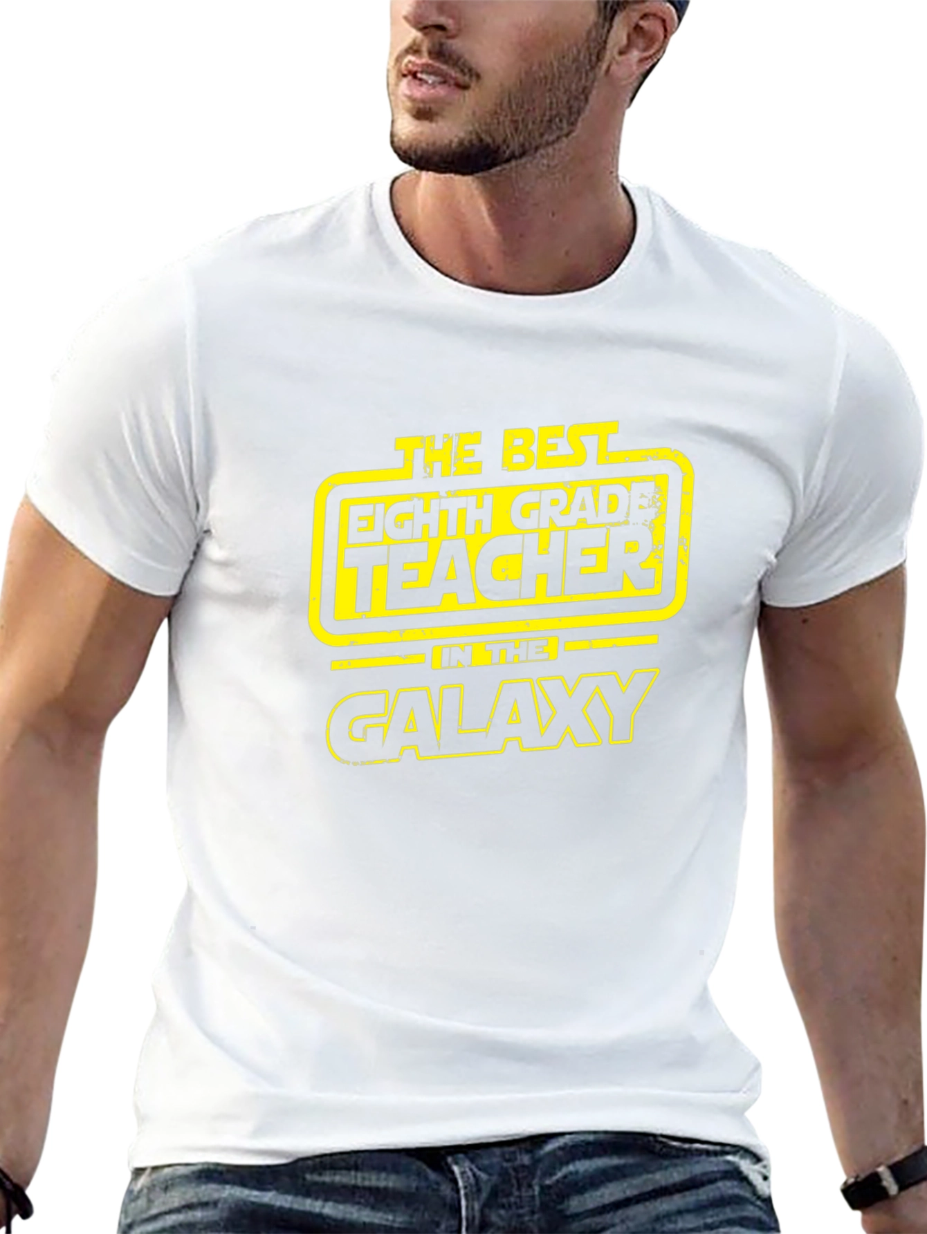 Eighth Grade Teacher Galaxy T-Shirt