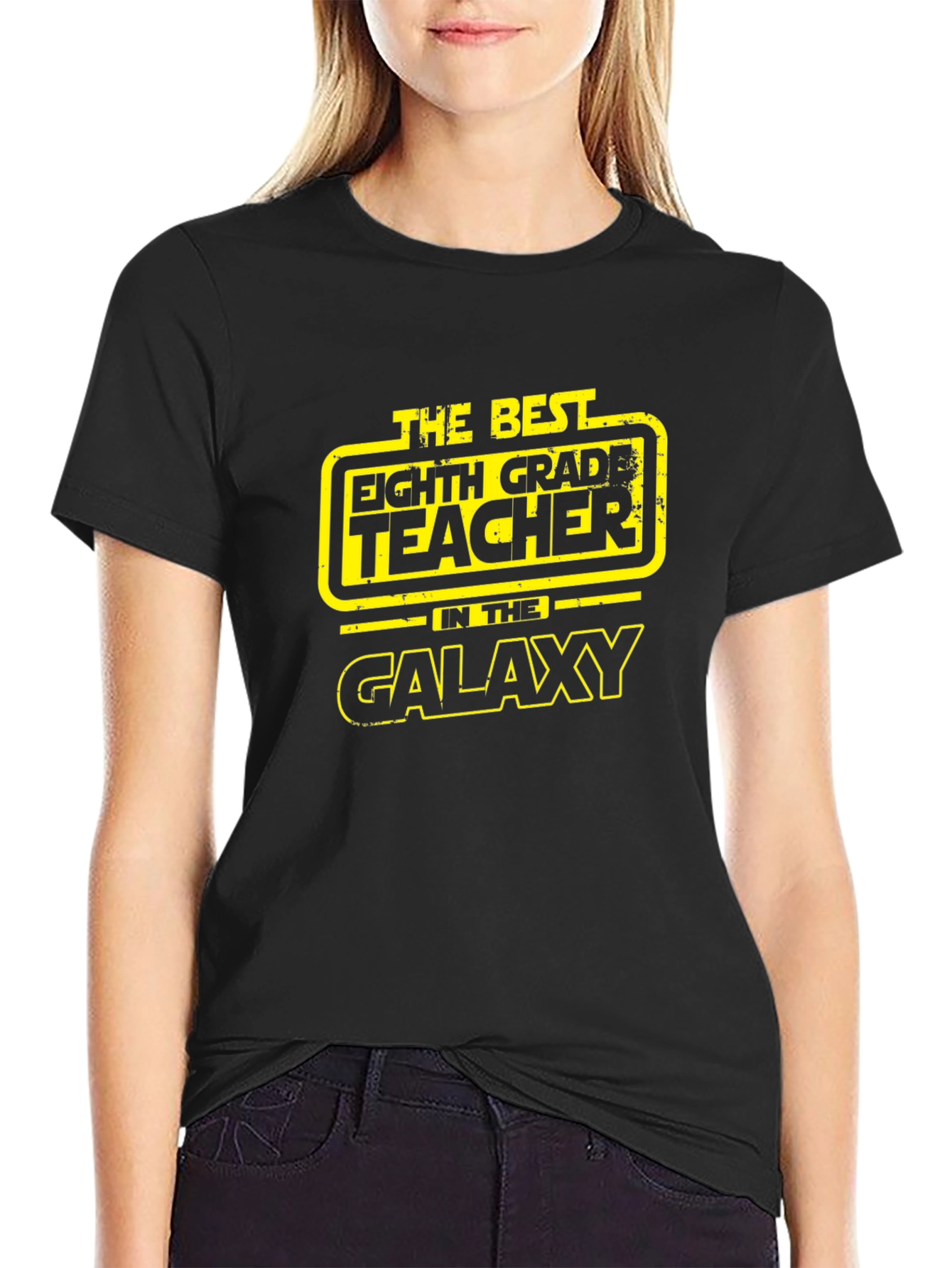 Eighth Grade Teacher Galaxy T-Shirt