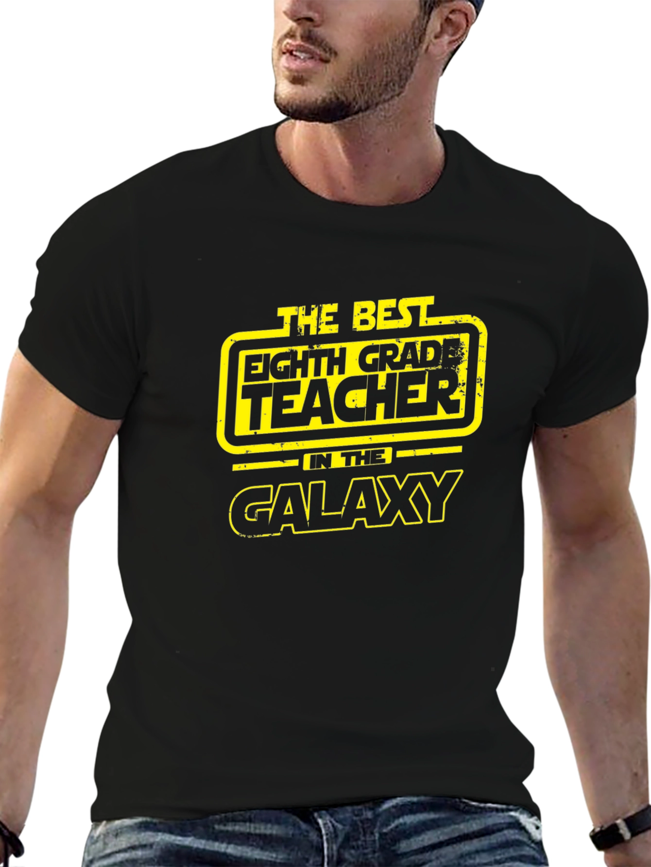 Eighth Grade Teacher Galaxy T-Shirt