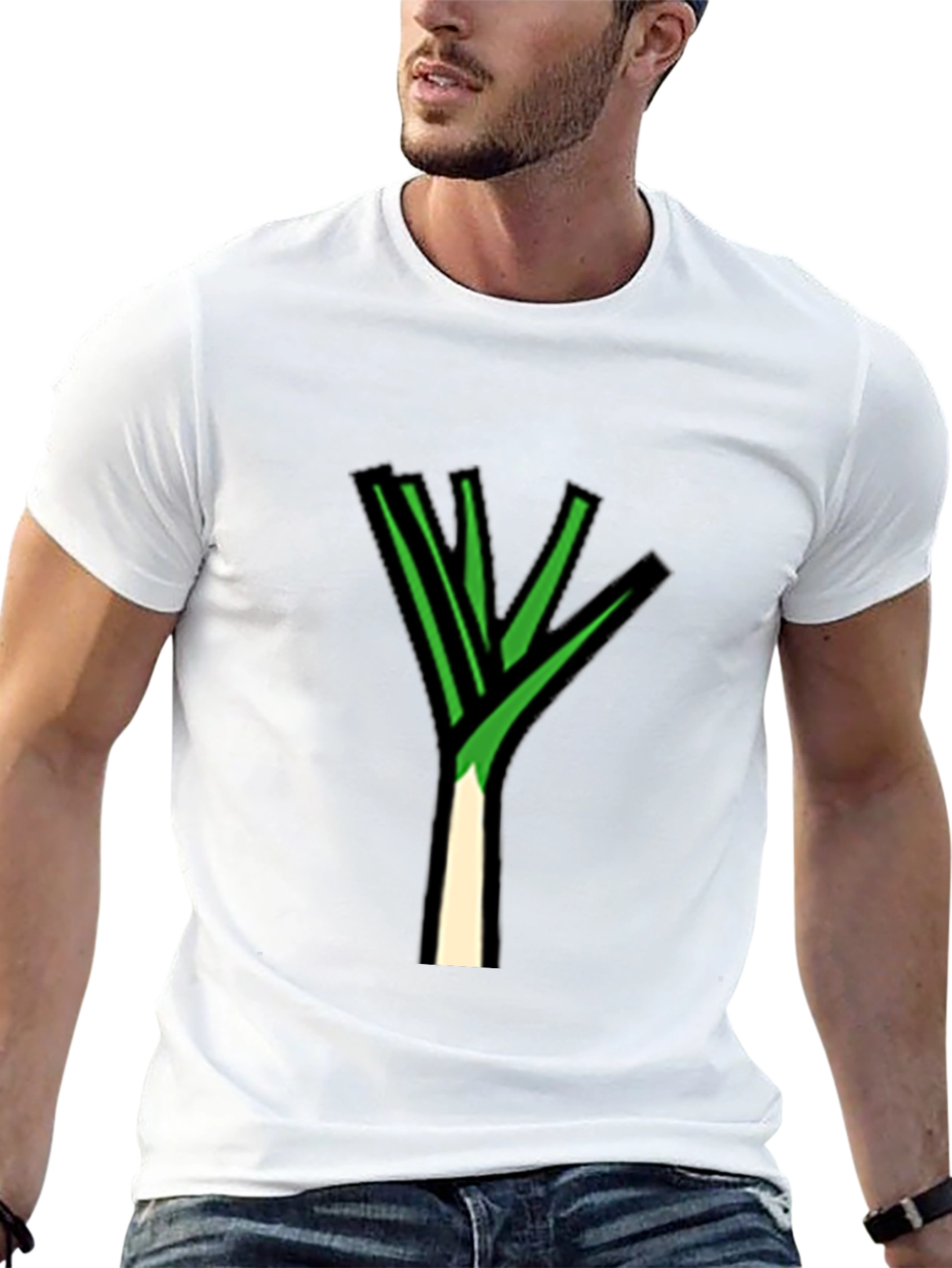 Leek Graphic Tee - Fresh & Fun Casual Wear