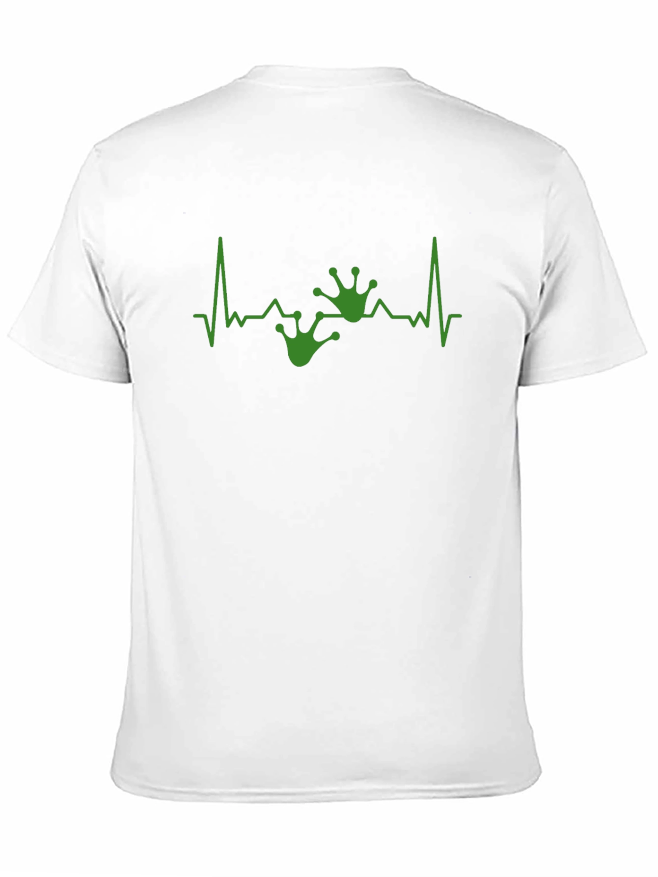 Frog Heartbeat T-Shirt - Green Graphic Tee