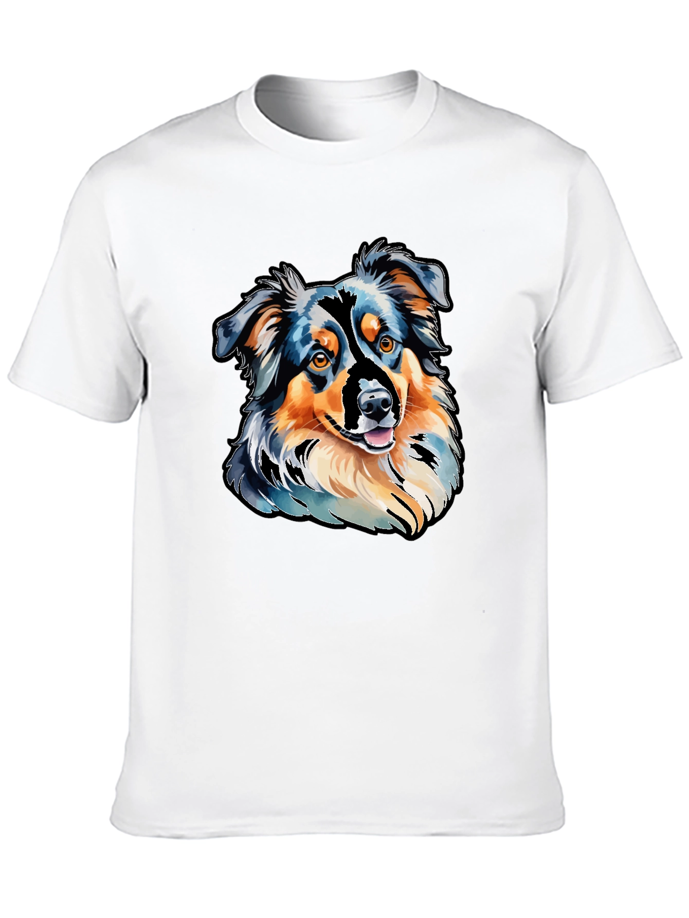 Aussie Dog Art T-Shirt