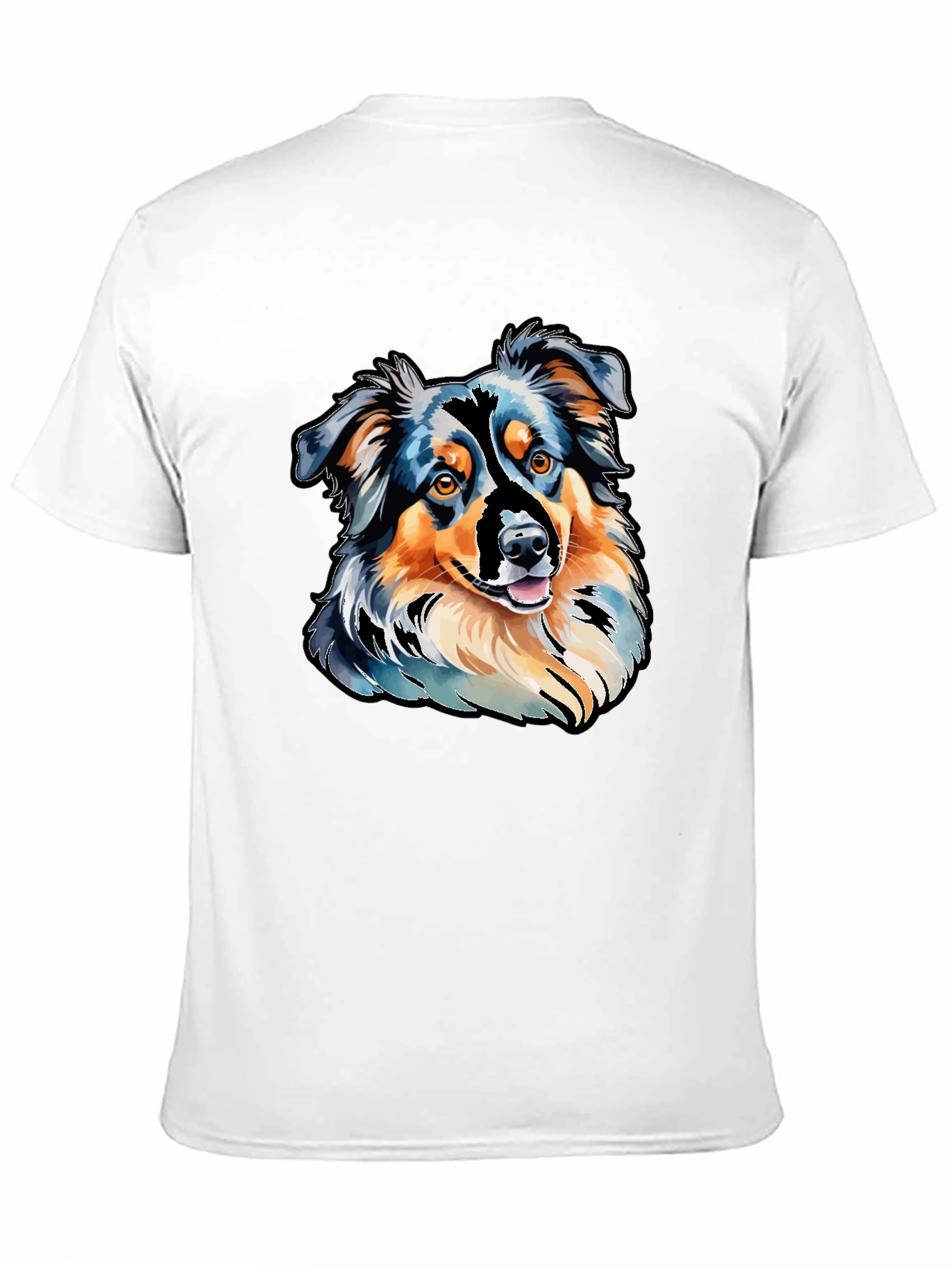 Aussie Dog Art T-Shirt