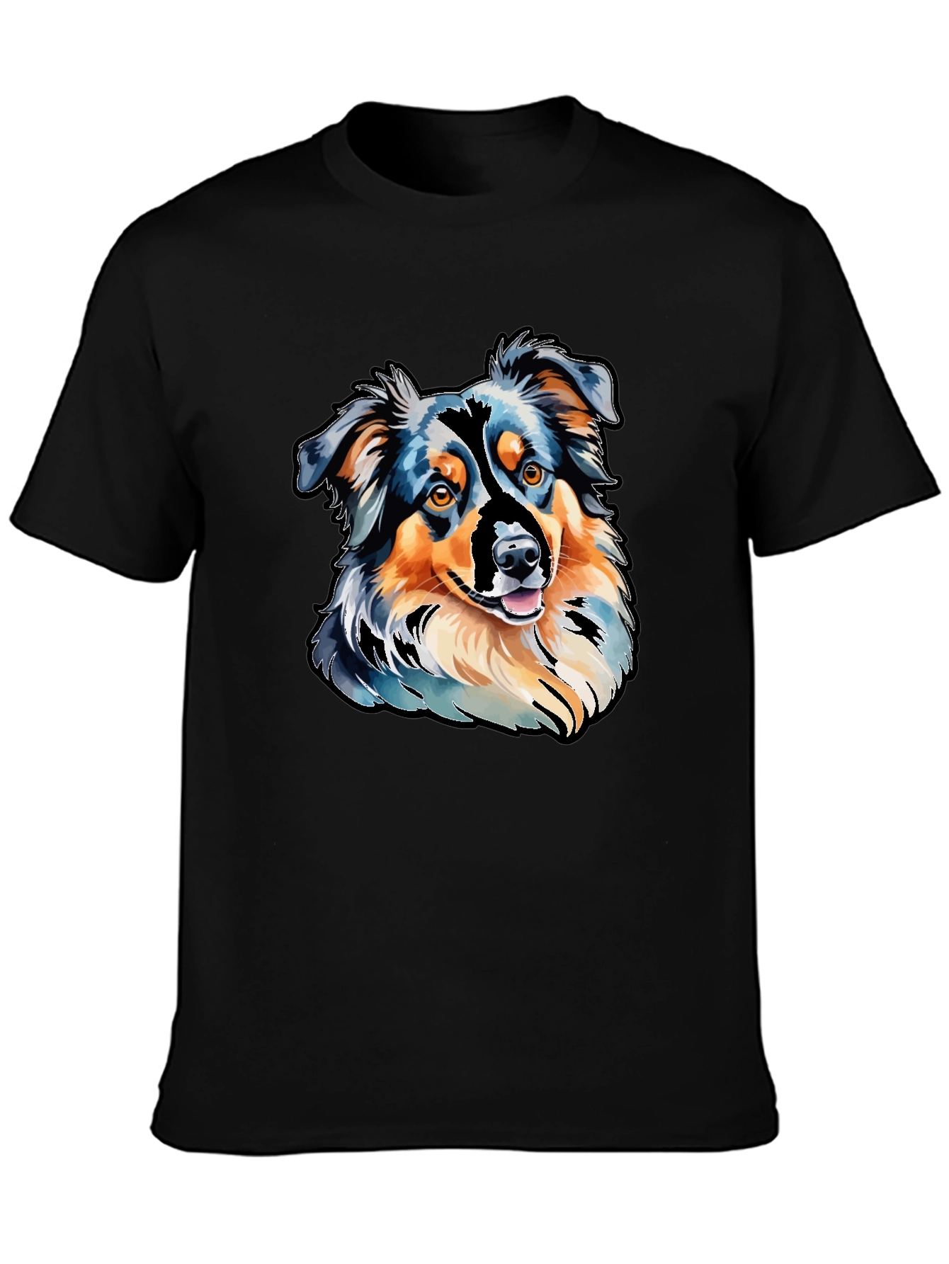 Aussie Dog Art T-Shirt