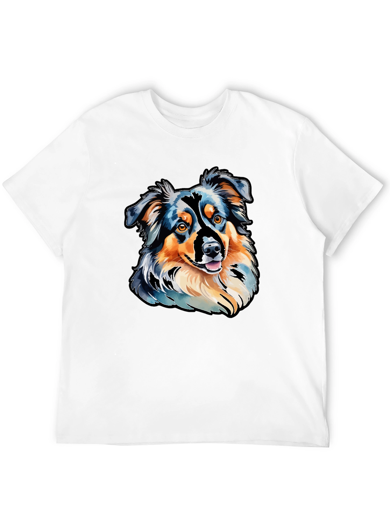 Aussie Dog Art T-Shirt