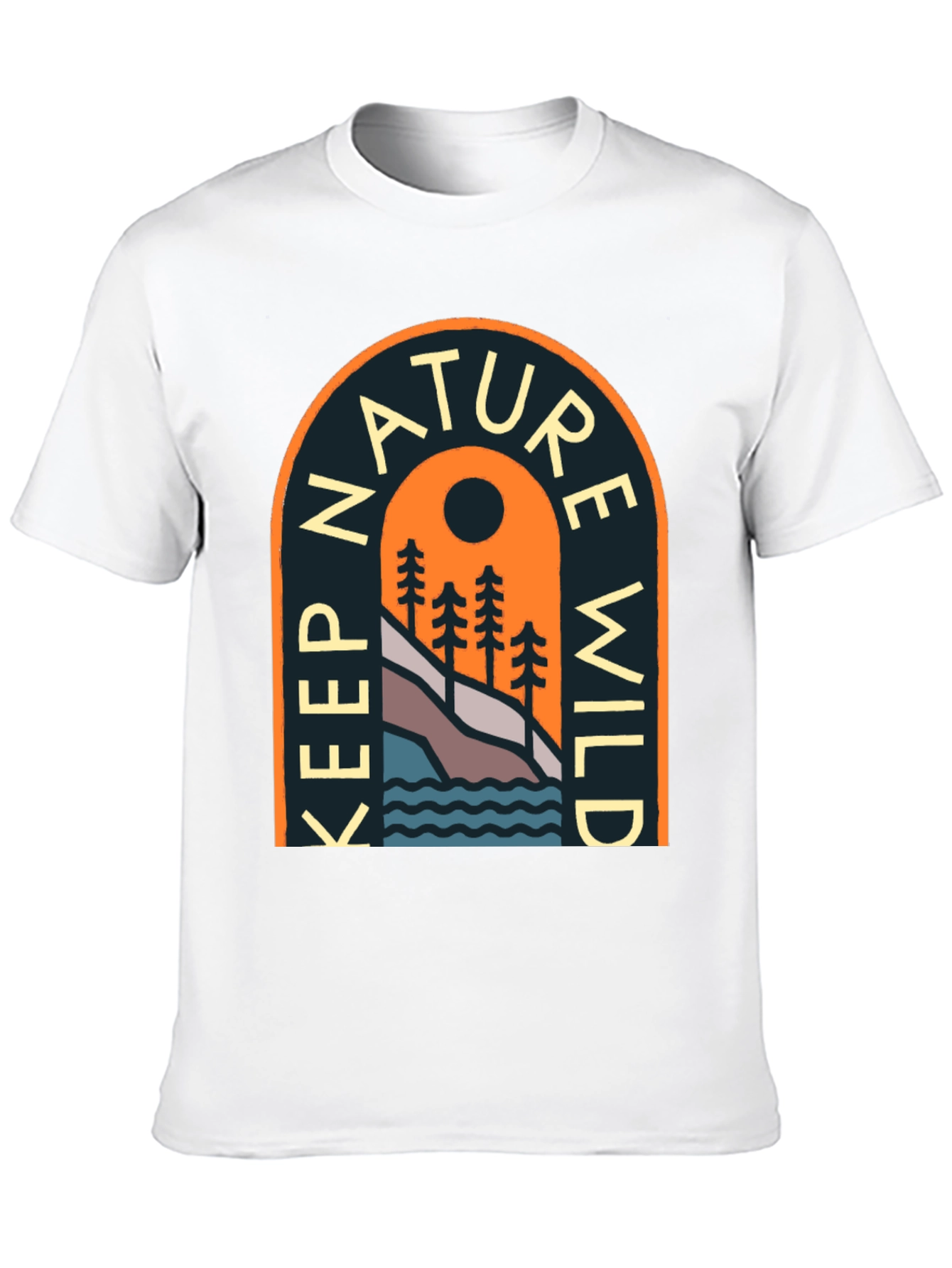 Nature Wild T-Shirt | Adventure Tee | Graphic Print