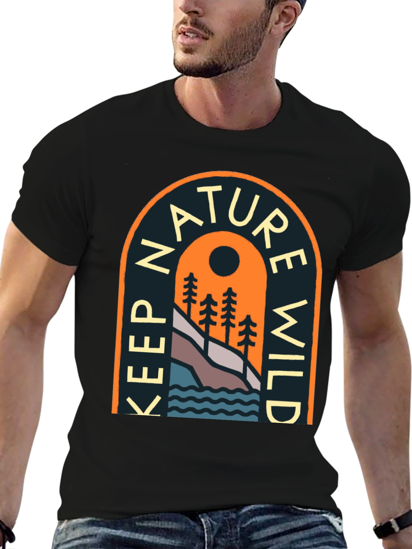 Nature Wild T-Shirt | Adventure Tee | Graphic Print