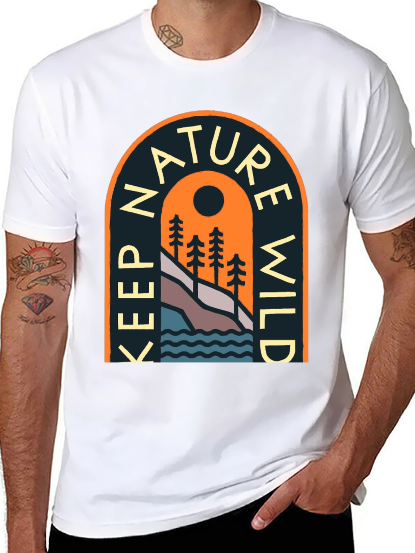 Nature Wild T-Shirt | Adventure Tee | Graphic Print