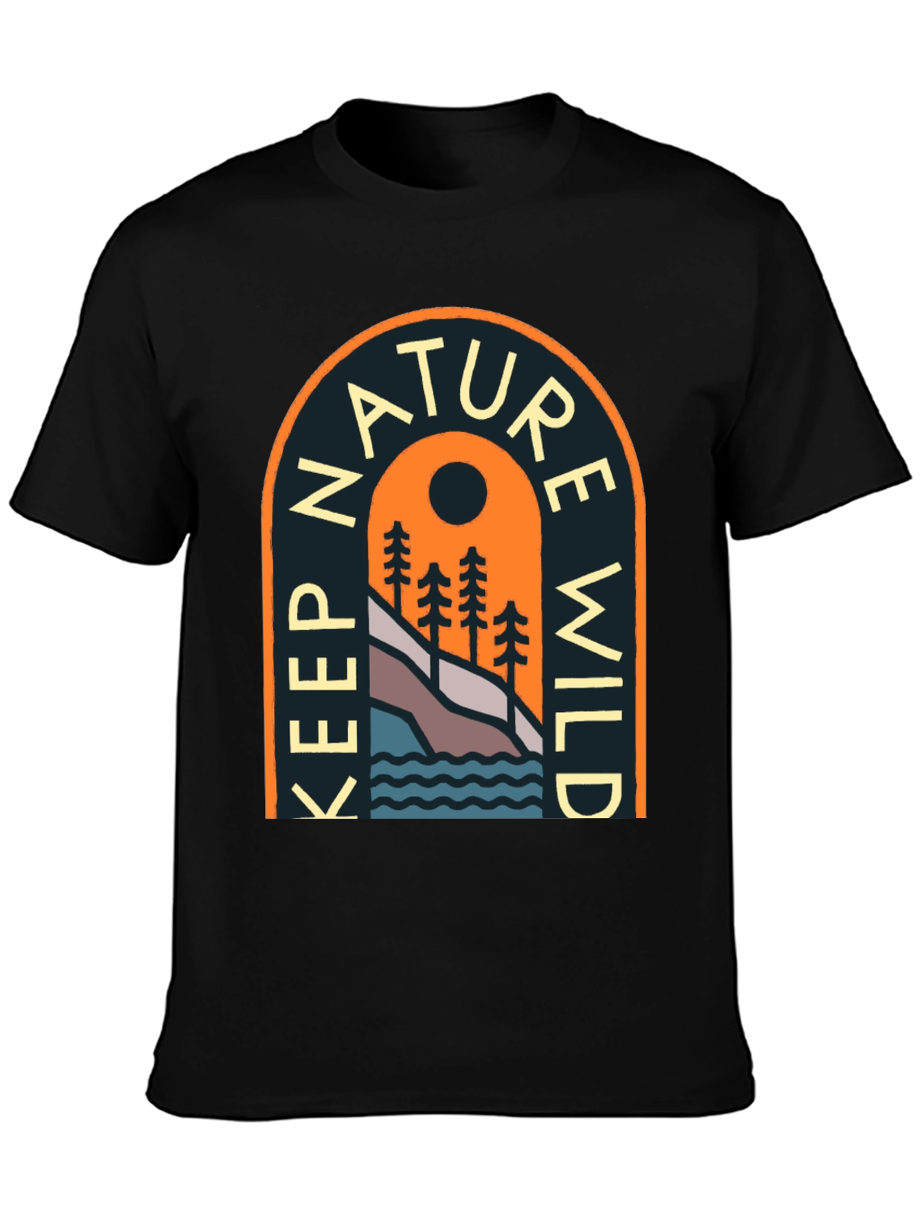 Nature Wild T-Shirt | Adventure Tee | Graphic Print