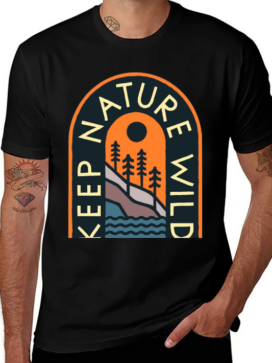 Nature Wild T-Shirt | Adventure Tee | Graphic Print