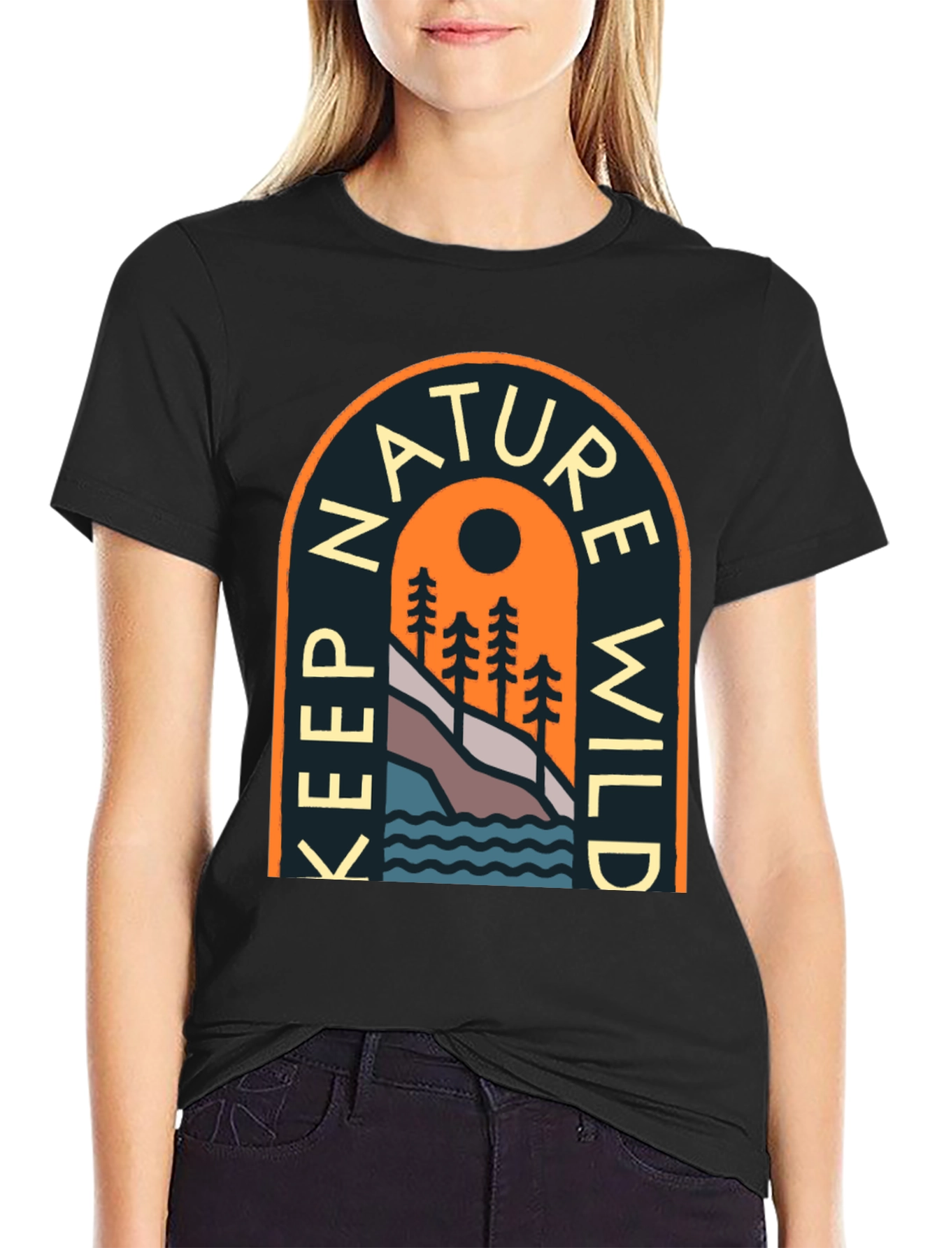 Nature Wild T-Shirt | Adventure Tee | Graphic Print