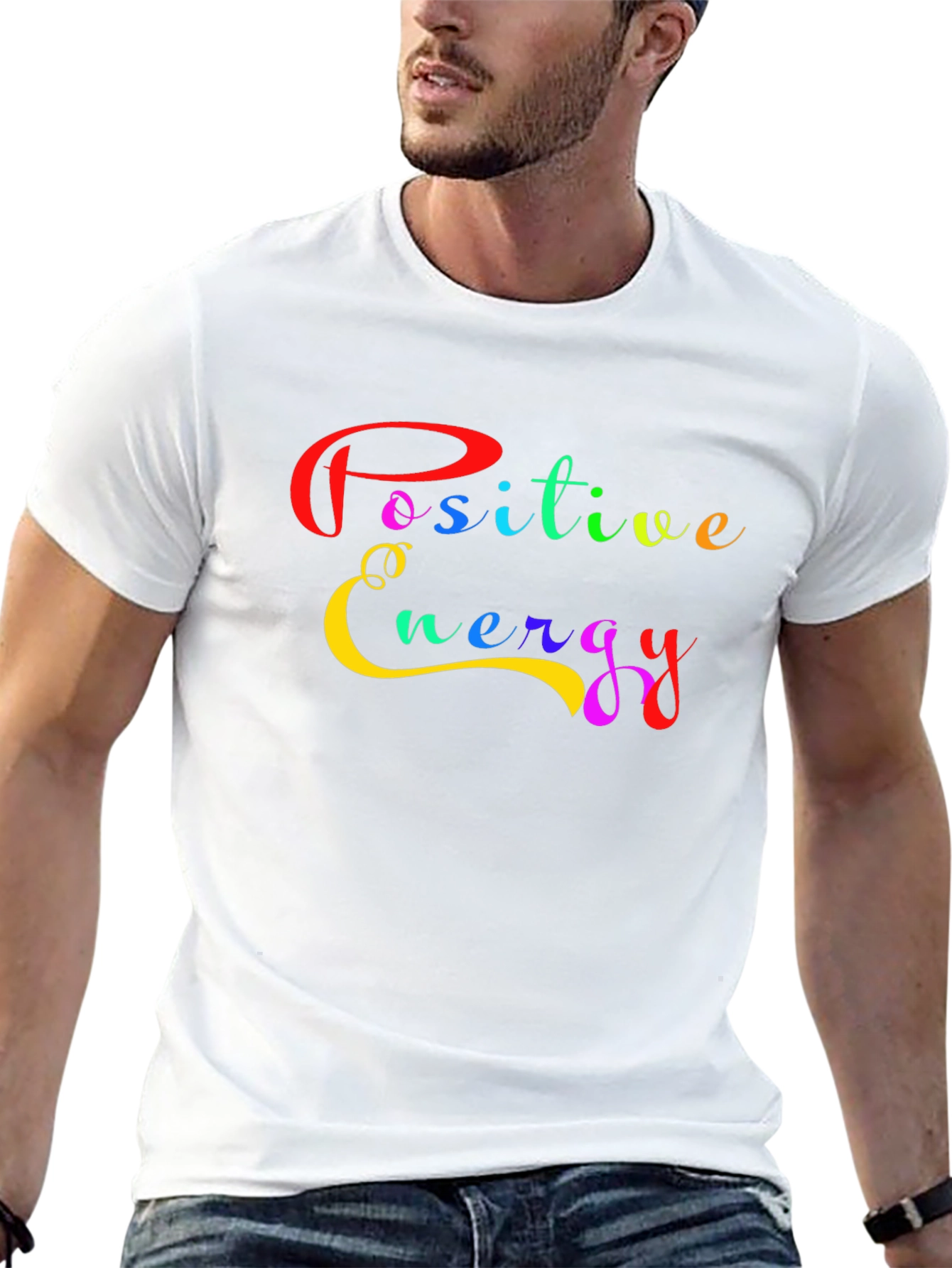 Positive Energy Rainbow T-Shirt