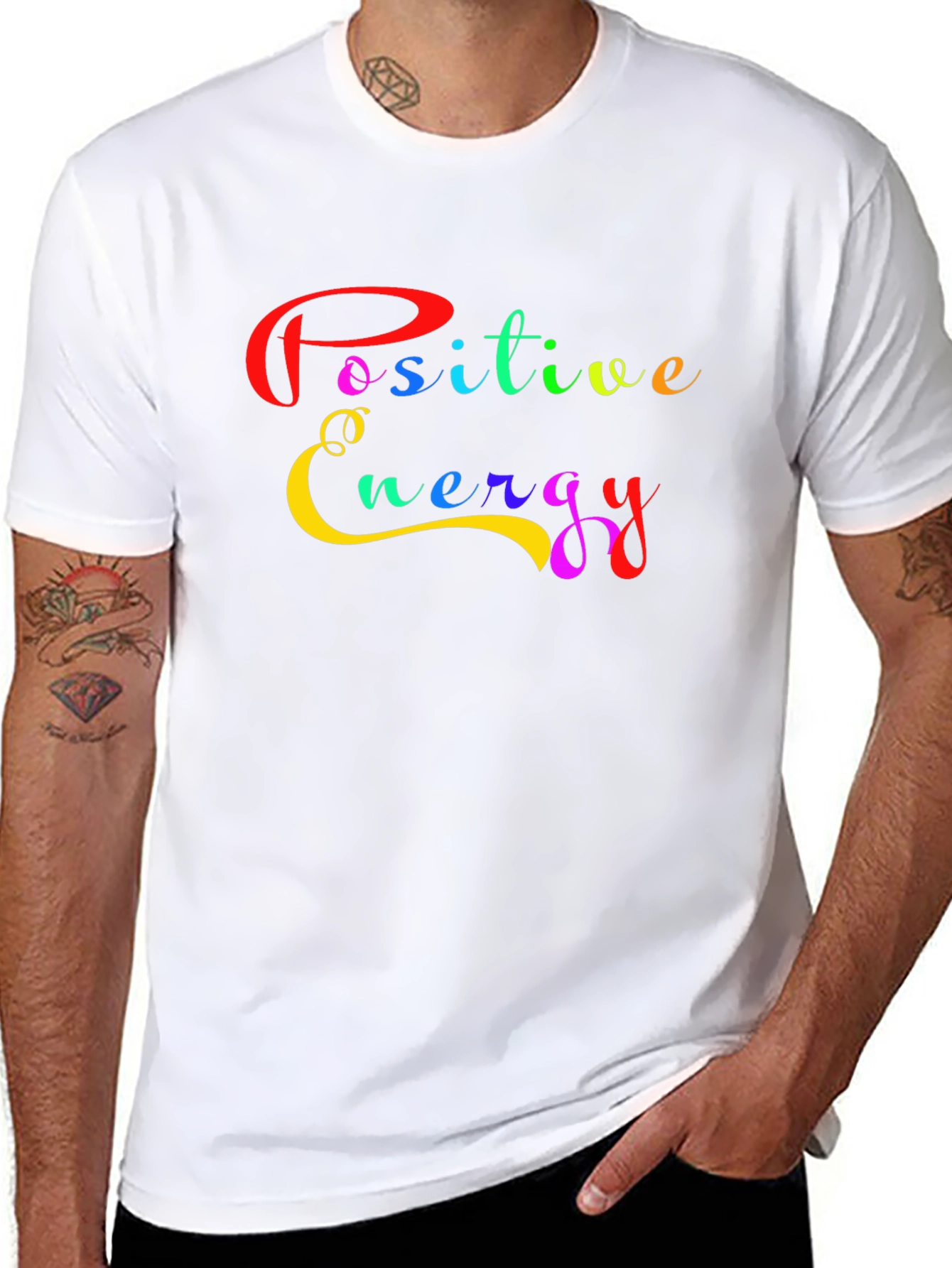 Positive Energy Rainbow T-Shirt