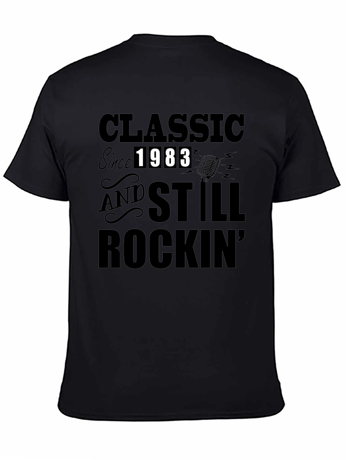 Classic Since 1983 Rockin Graphic T-Shirt