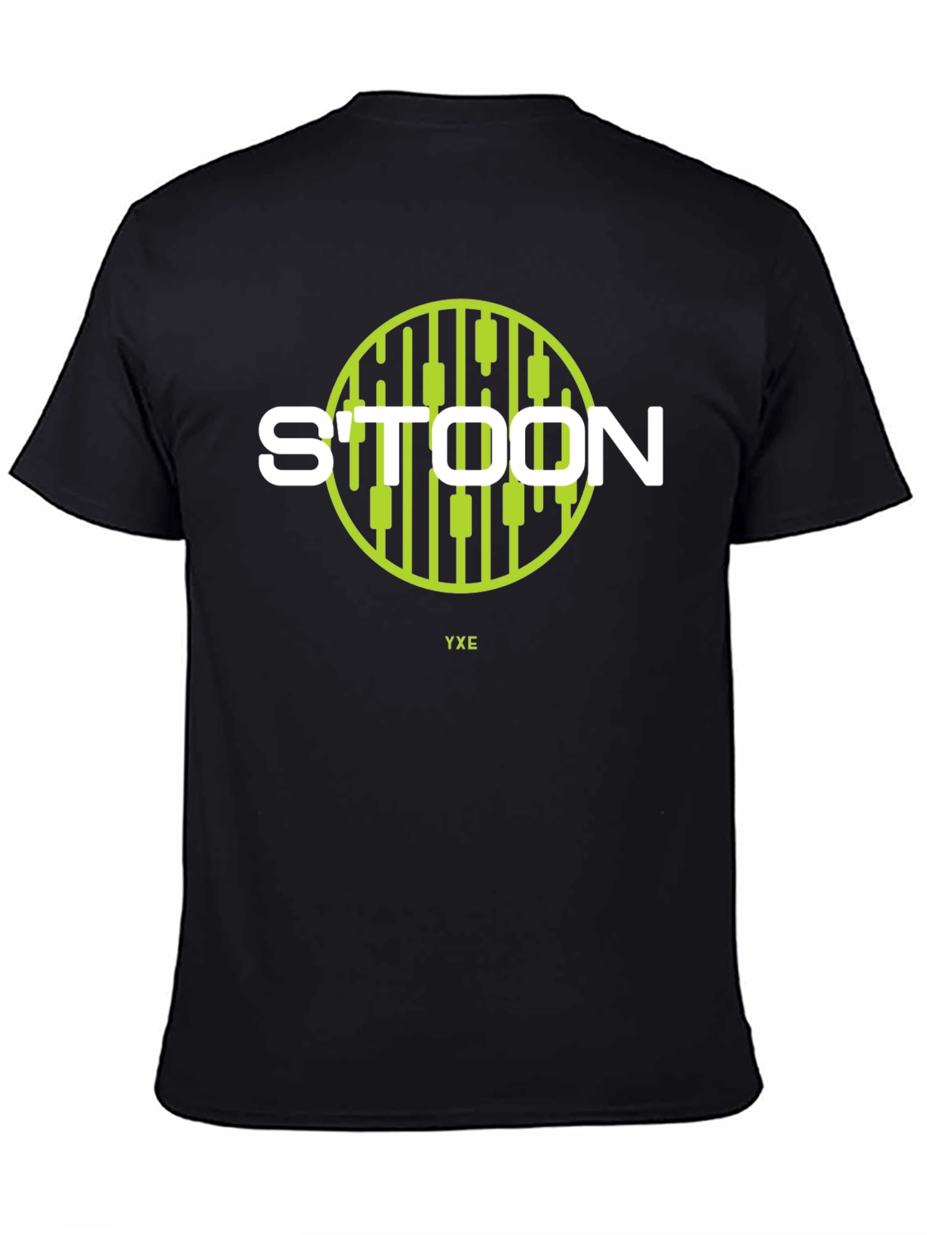 STOON YXE Black Graphic Tee