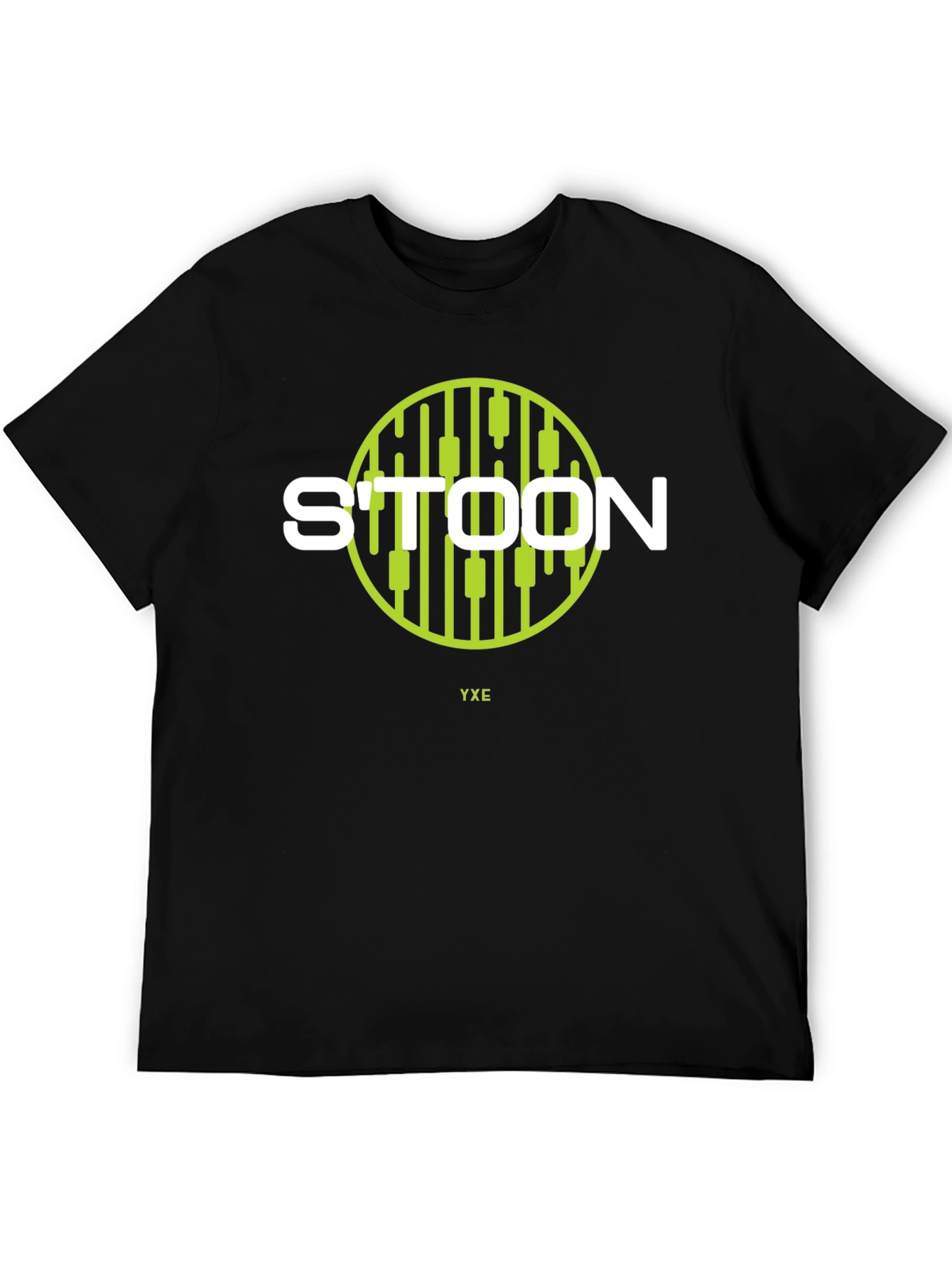 STOON YXE Black Graphic Tee