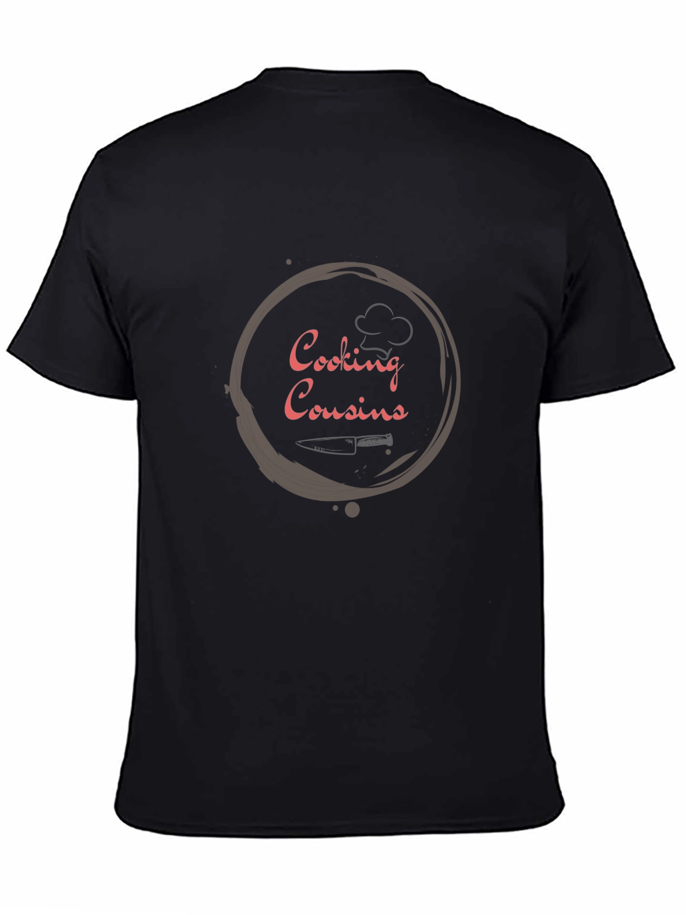 Cooking Cousins Graphic Tee - Black
