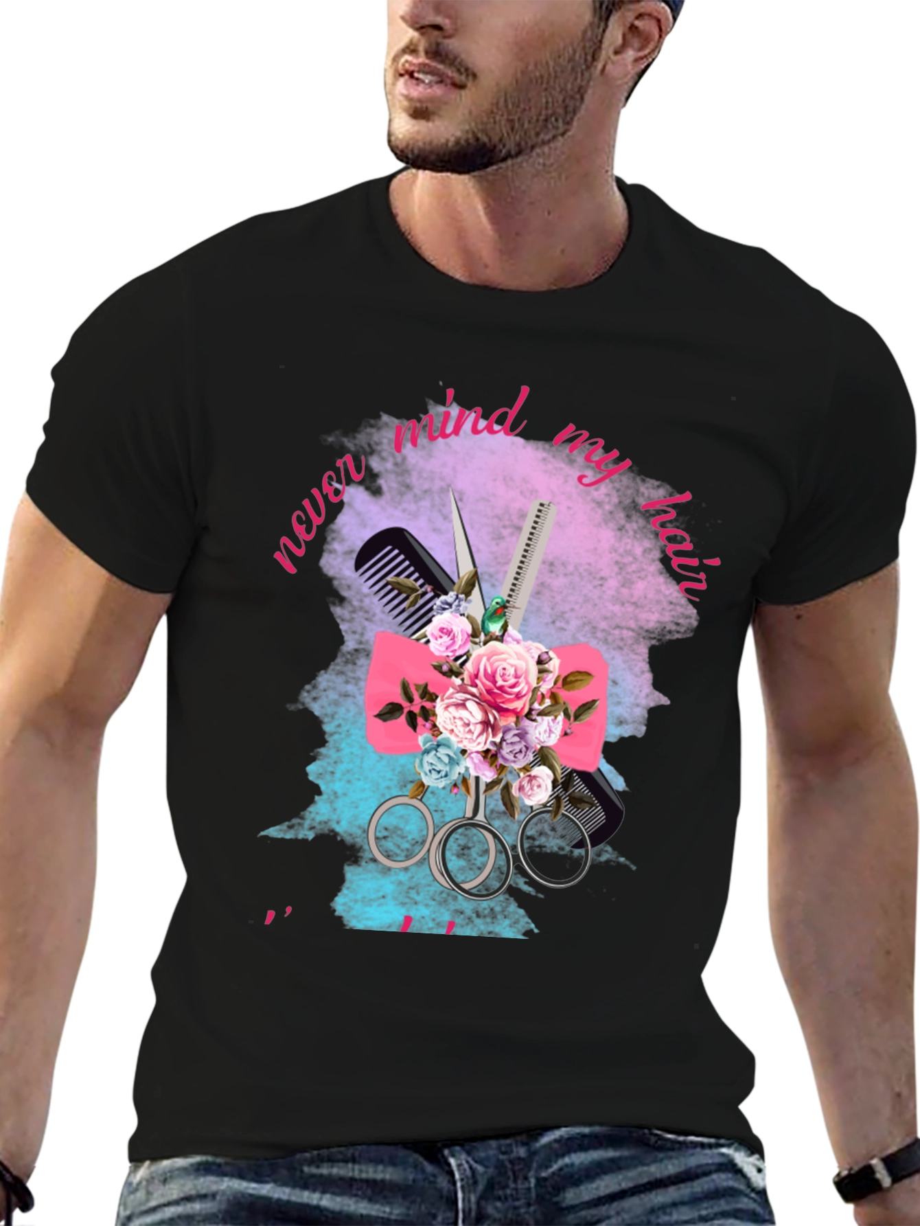 Stylish Hairdresser T-Shirt