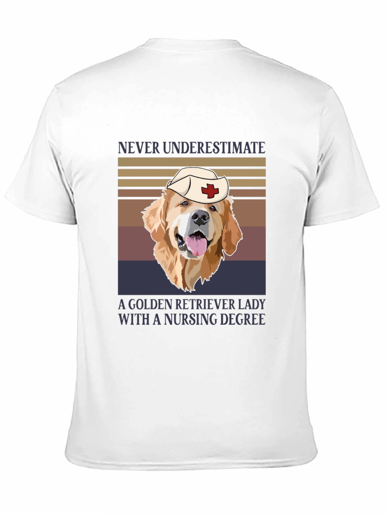 Golden Retriever Nurse T-Shirt
