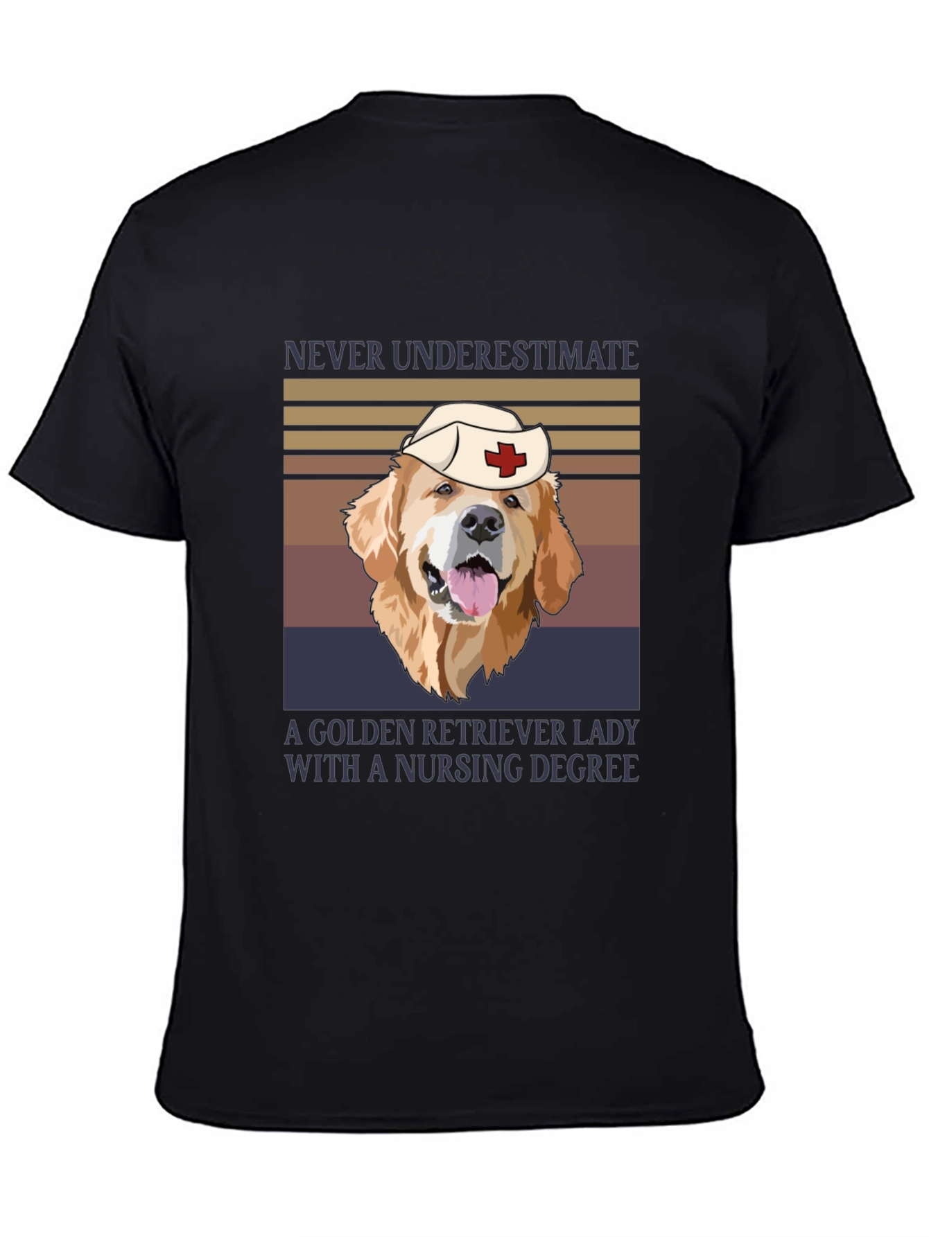 Golden Retriever Nurse T-Shirt