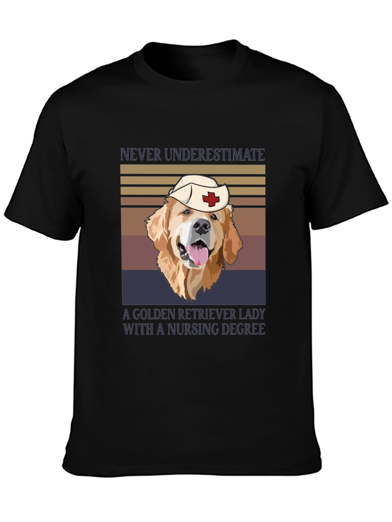Golden Retriever Nurse T-Shirt