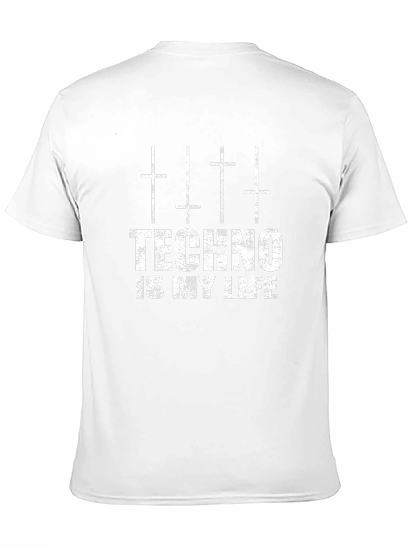 Techno is my Life Black T-Shirt