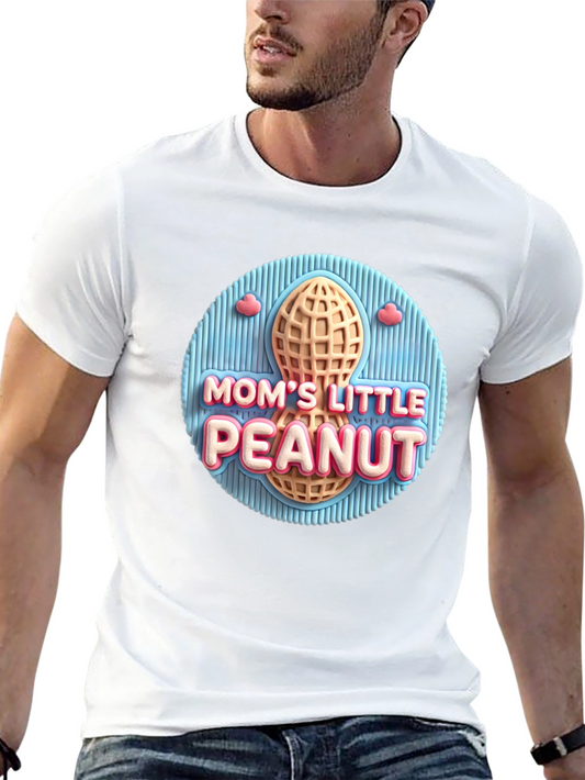 Moms Little Peanut T-Shirt - Adorable Baby Tee