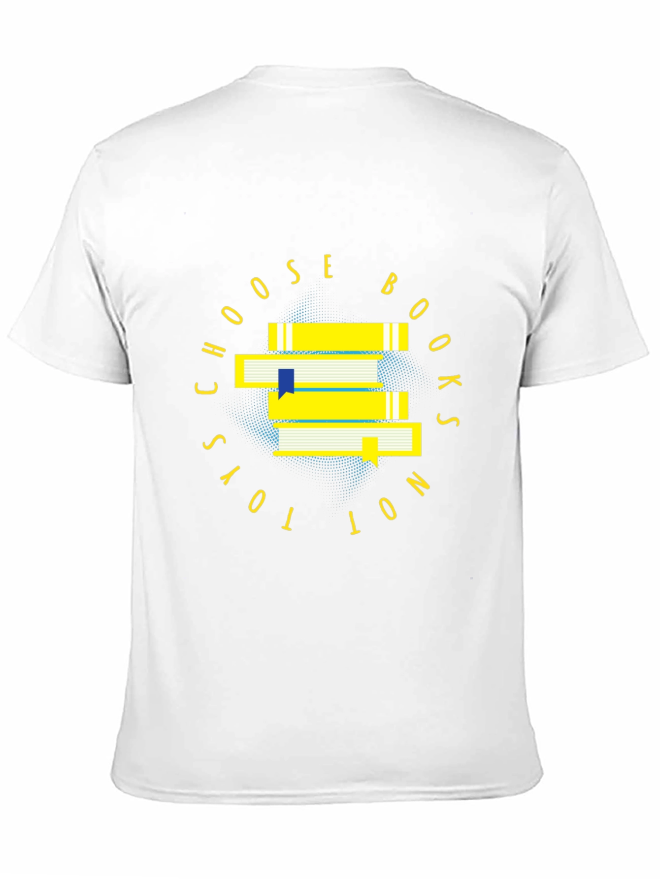 Choose Books Not Toys - Black T-Shirt