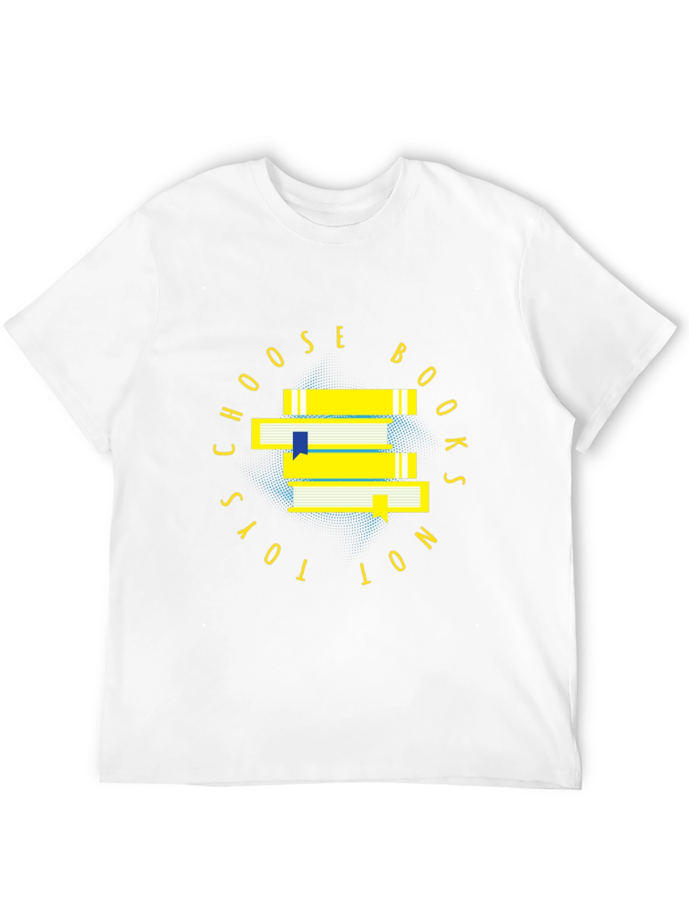 Choose Books Not Toys - Black T-Shirt