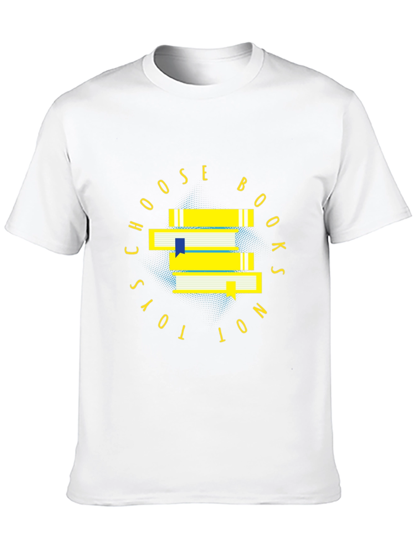 Choose Books Not Toys - Black T-Shirt