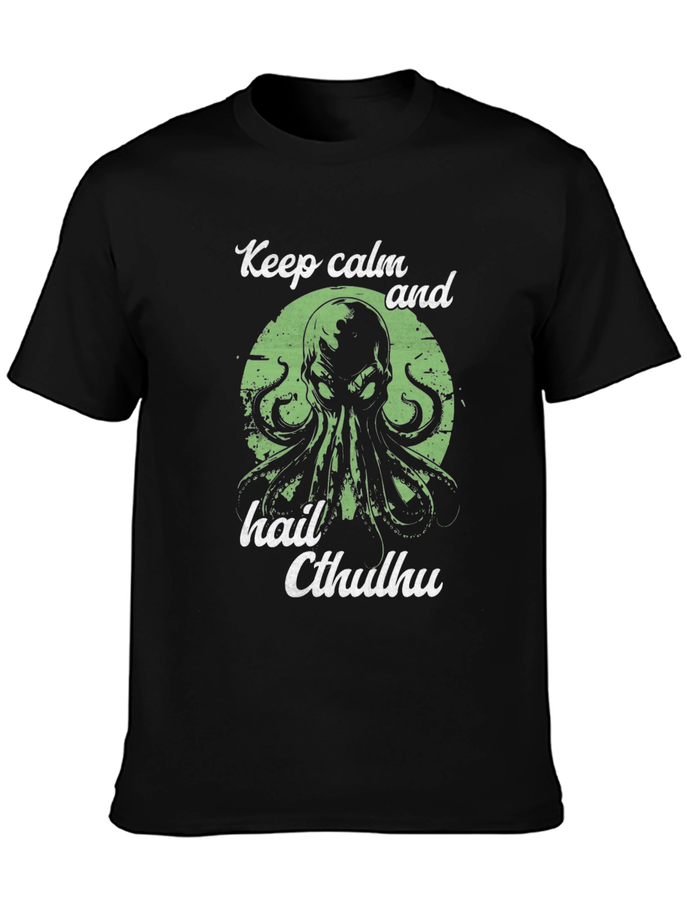 Keep Calm and Hail Cthulhu T-Shirt
