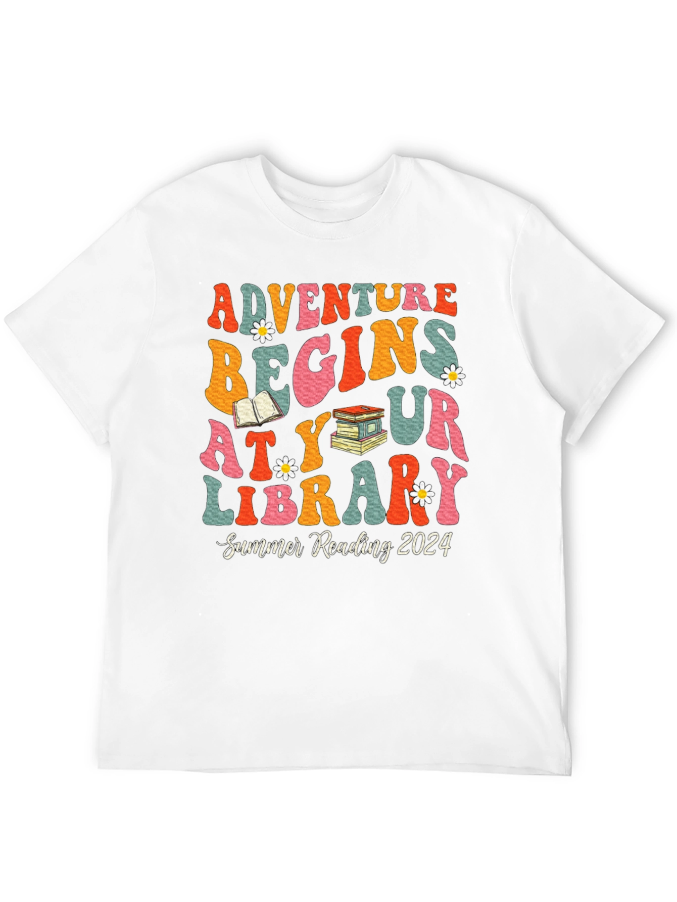 Adventure Begins At Your Library T-Shirt