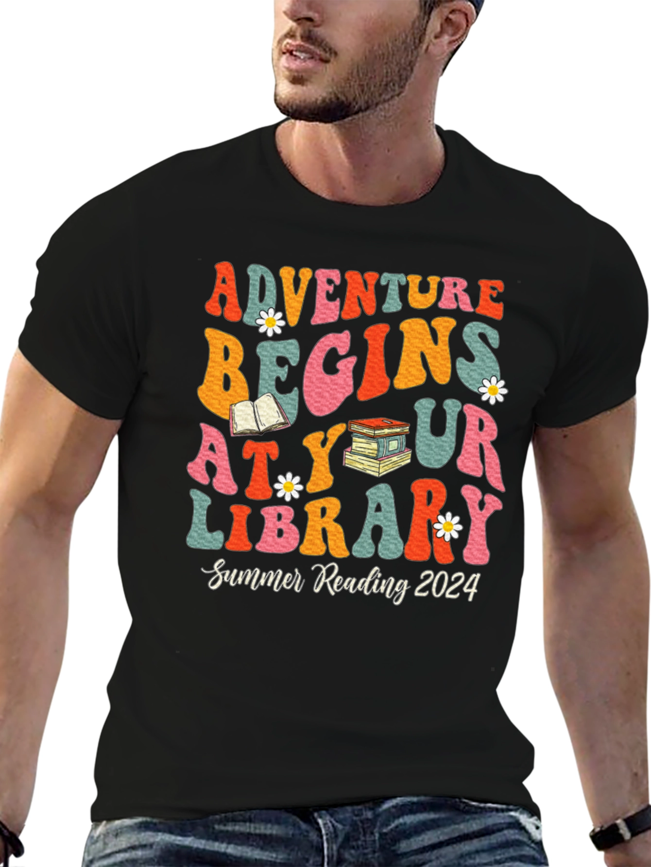 Adventure Begins At Your Library T-Shirt