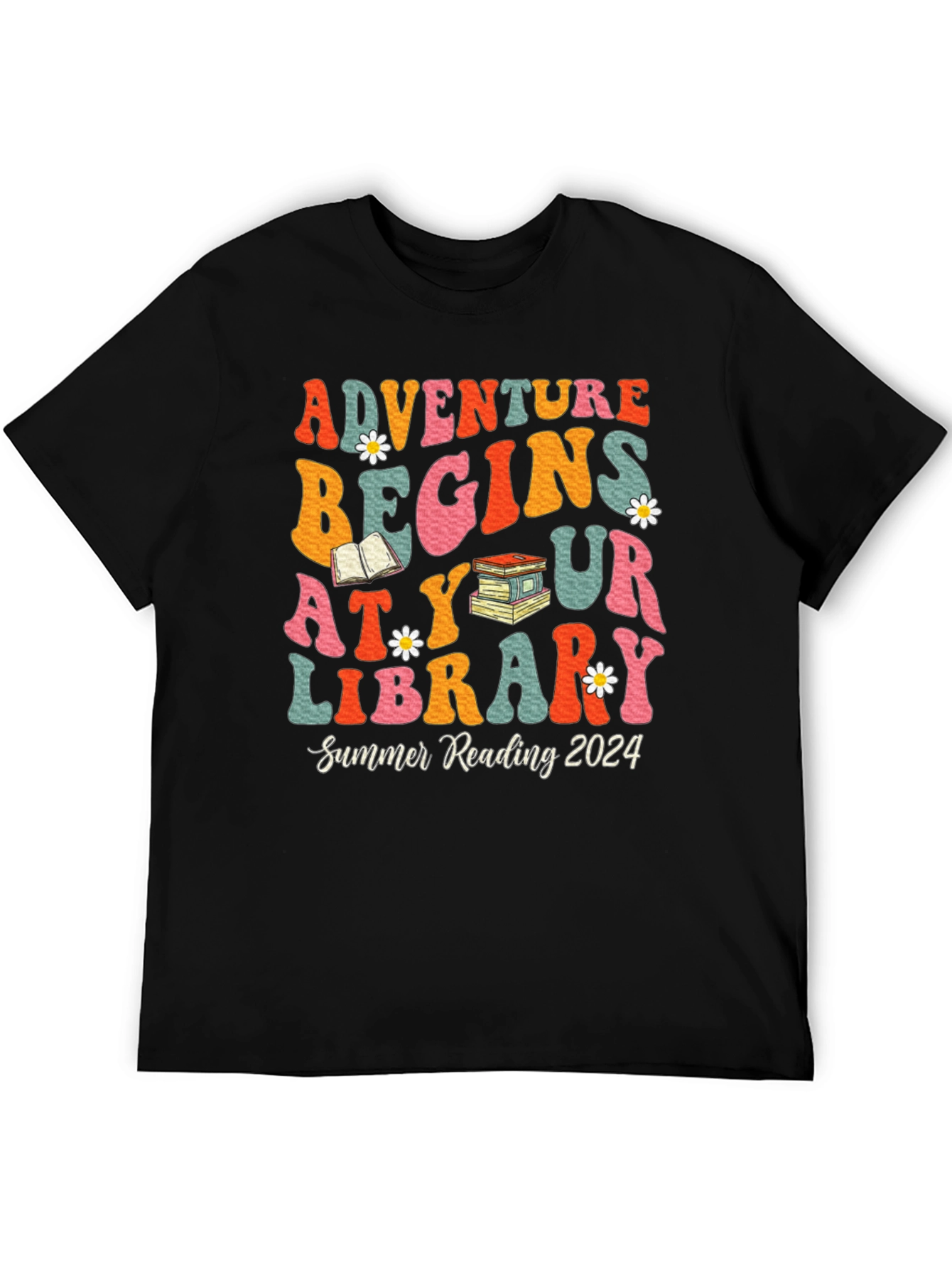 Adventure Begins At Your Library T-Shirt