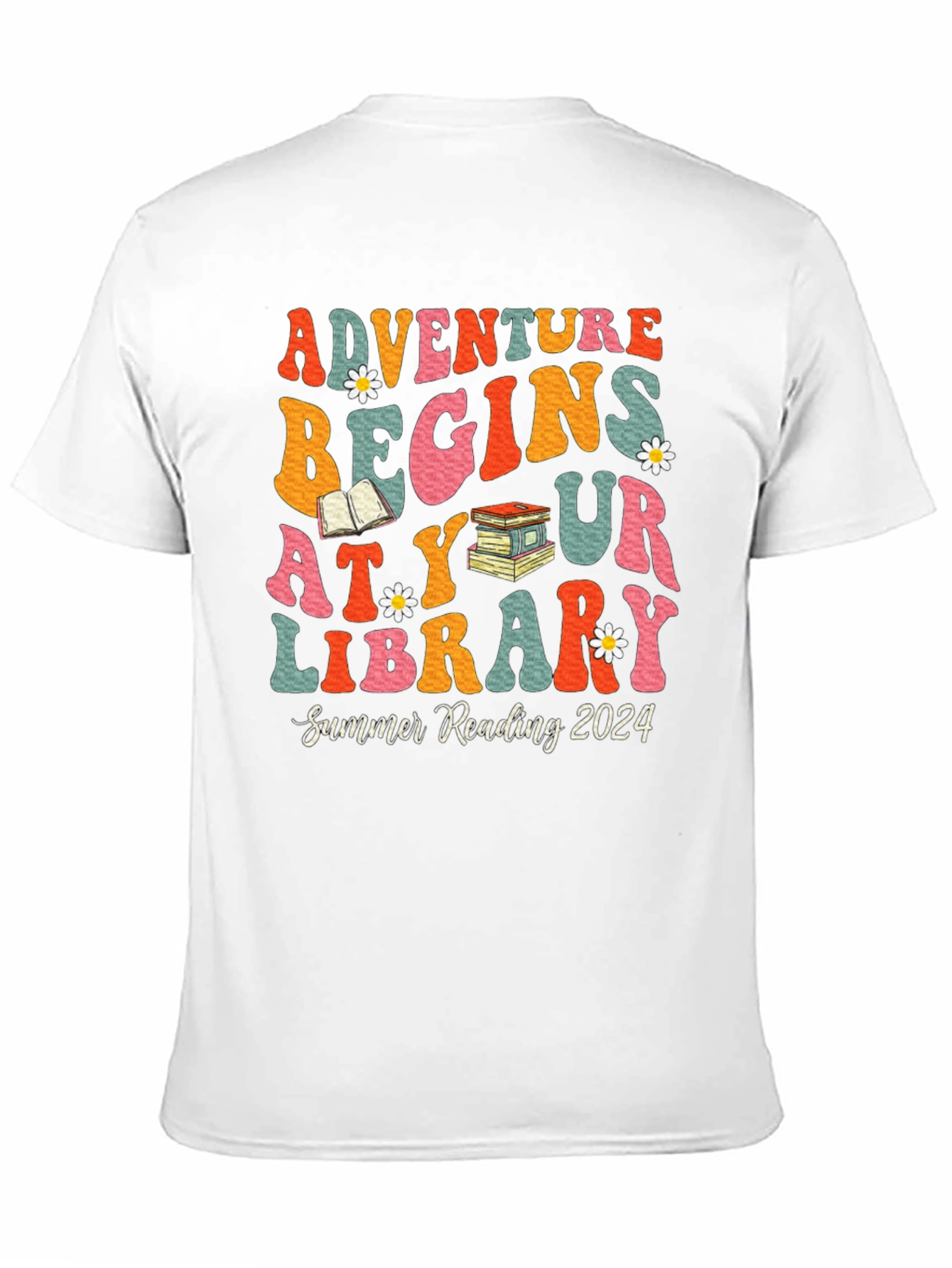 Adventure Begins At Your Library T-Shirt