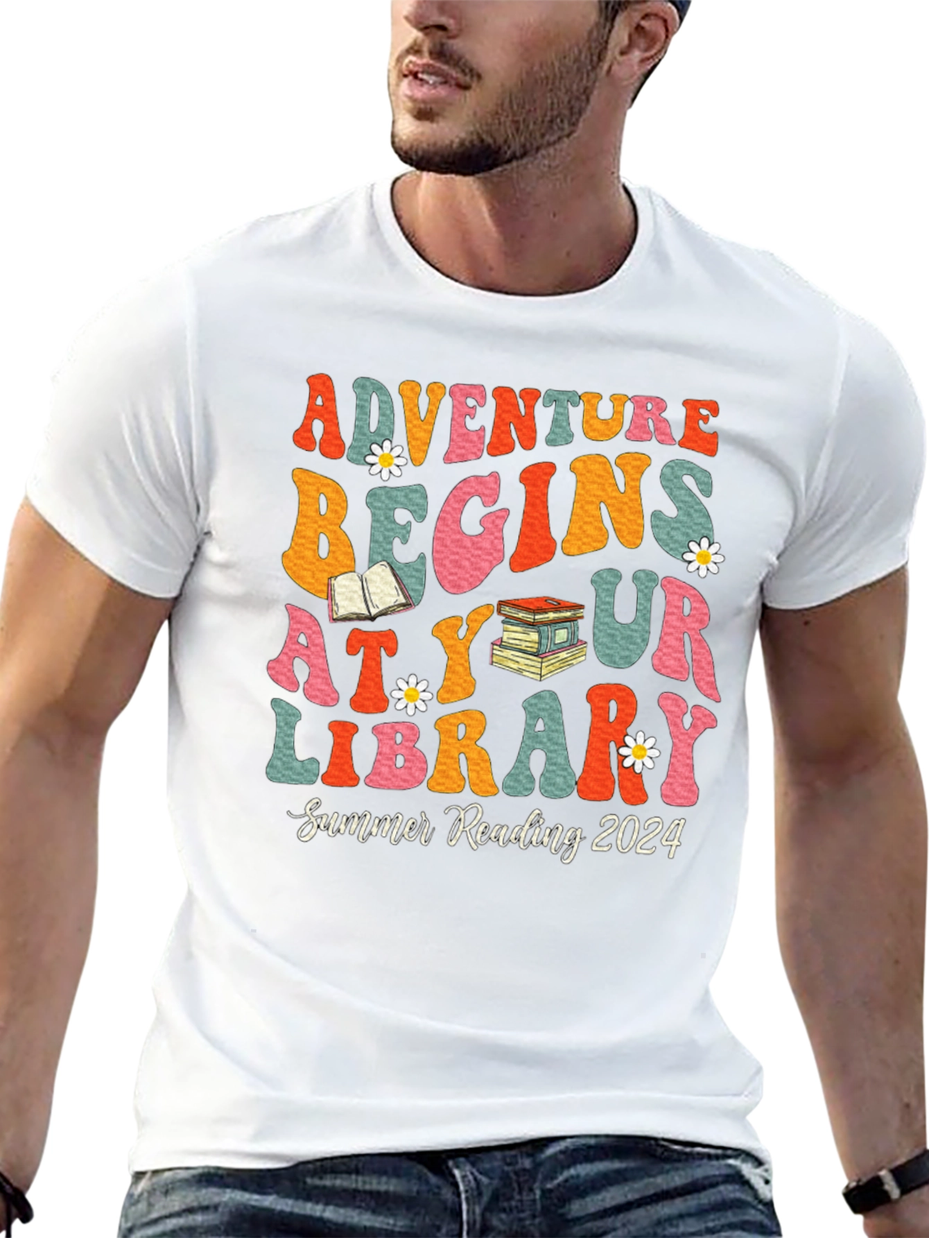 Adventure Begins At Your Library T-Shirt