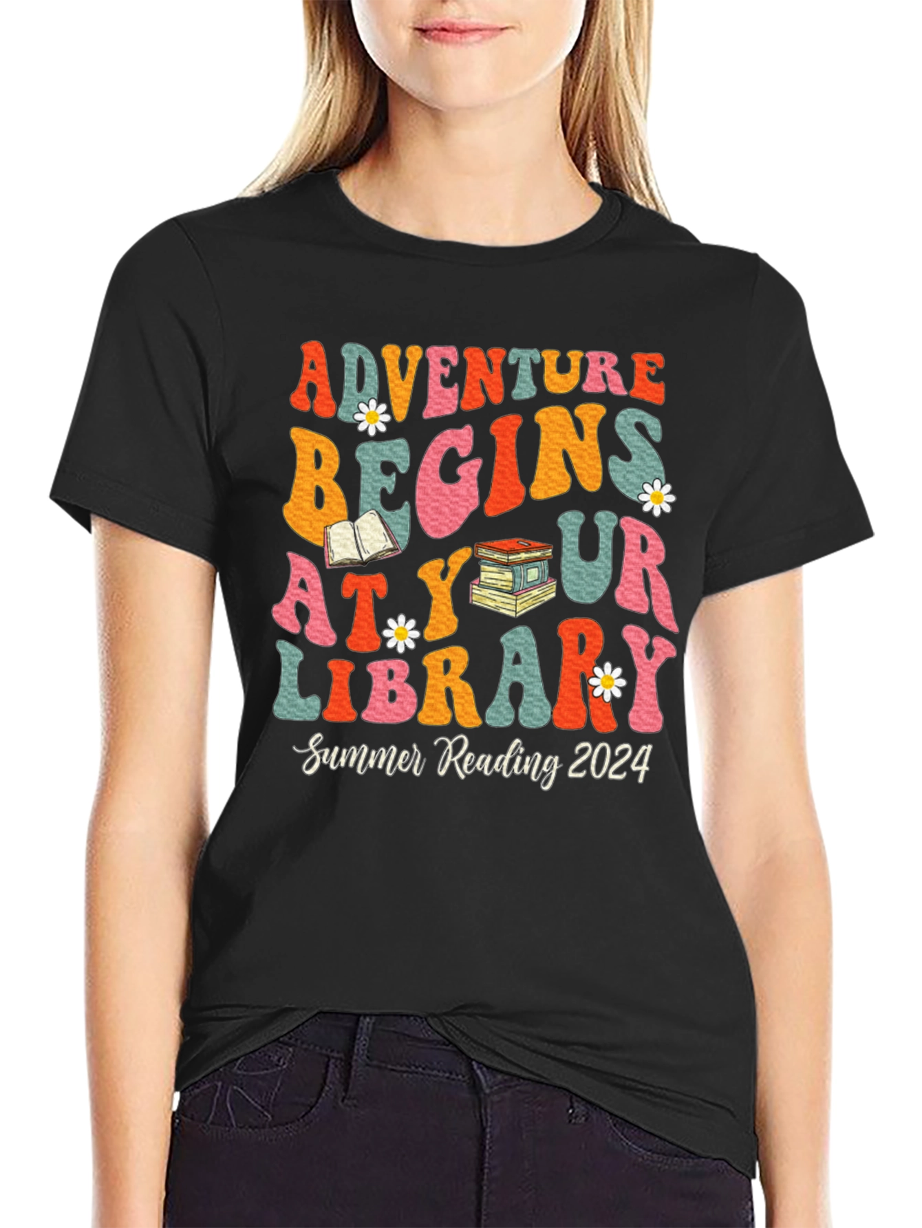 Adventure Begins At Your Library T-Shirt