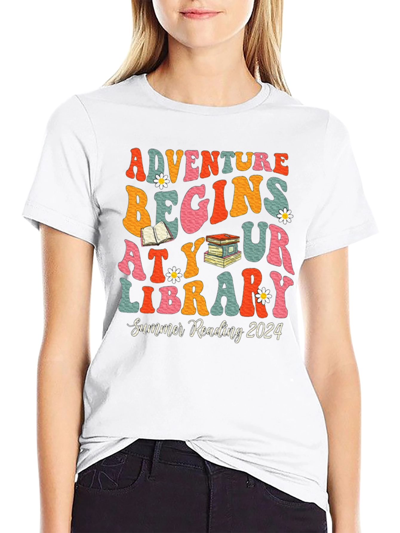 Adventure Begins At Your Library T-Shirt
