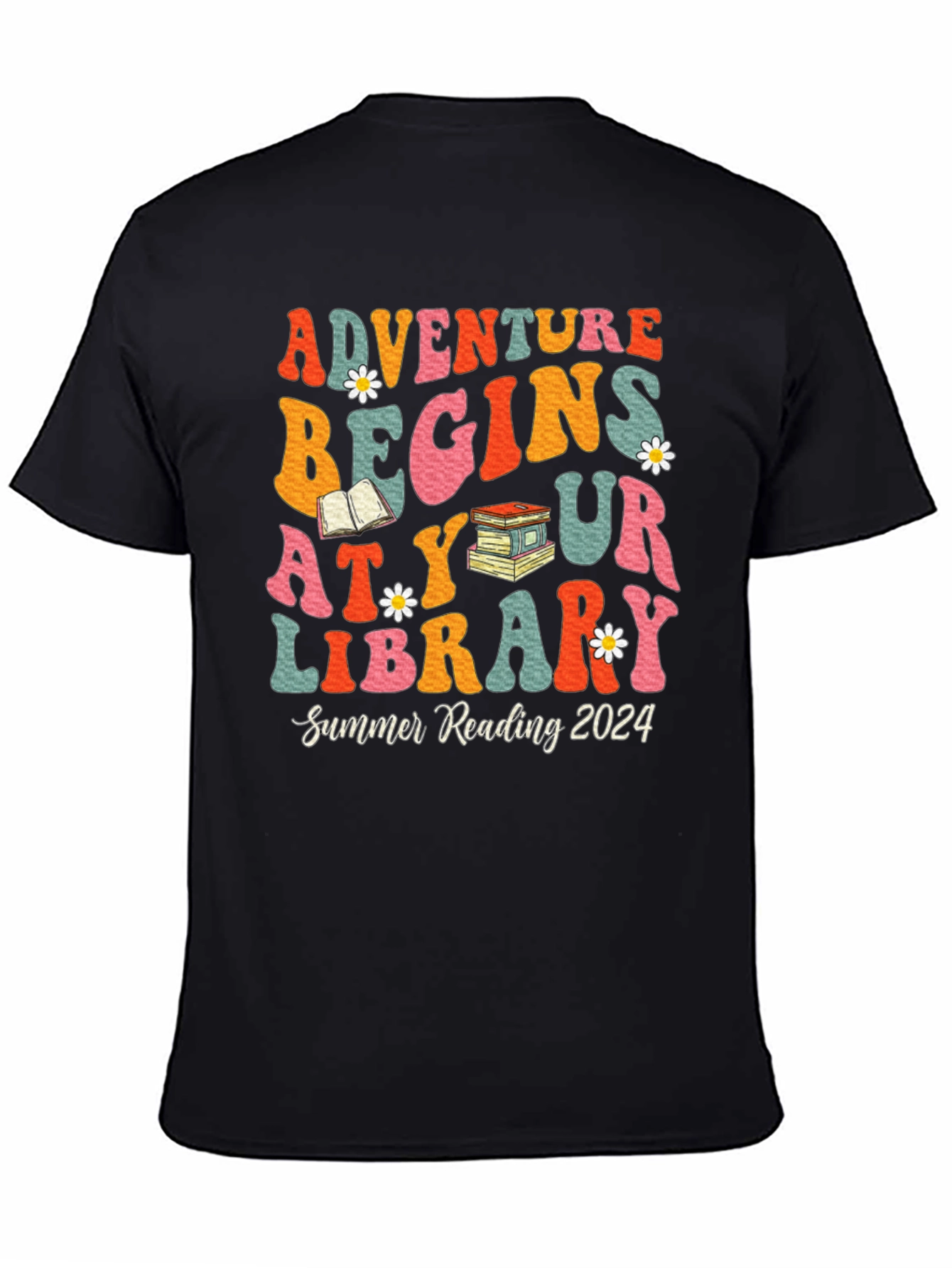 Adventure Begins At Your Library T-Shirt
