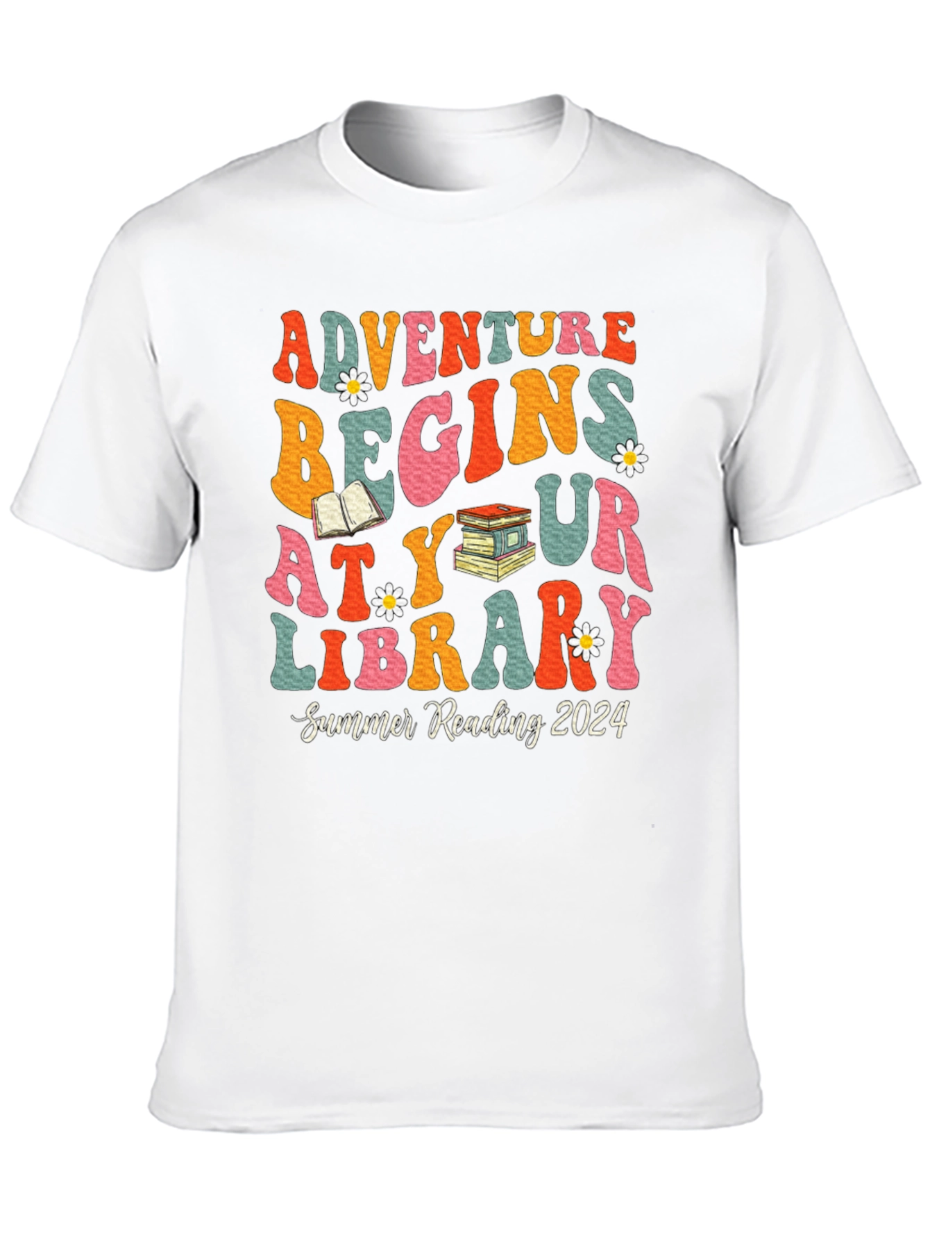 Adventure Begins At Your Library T-Shirt